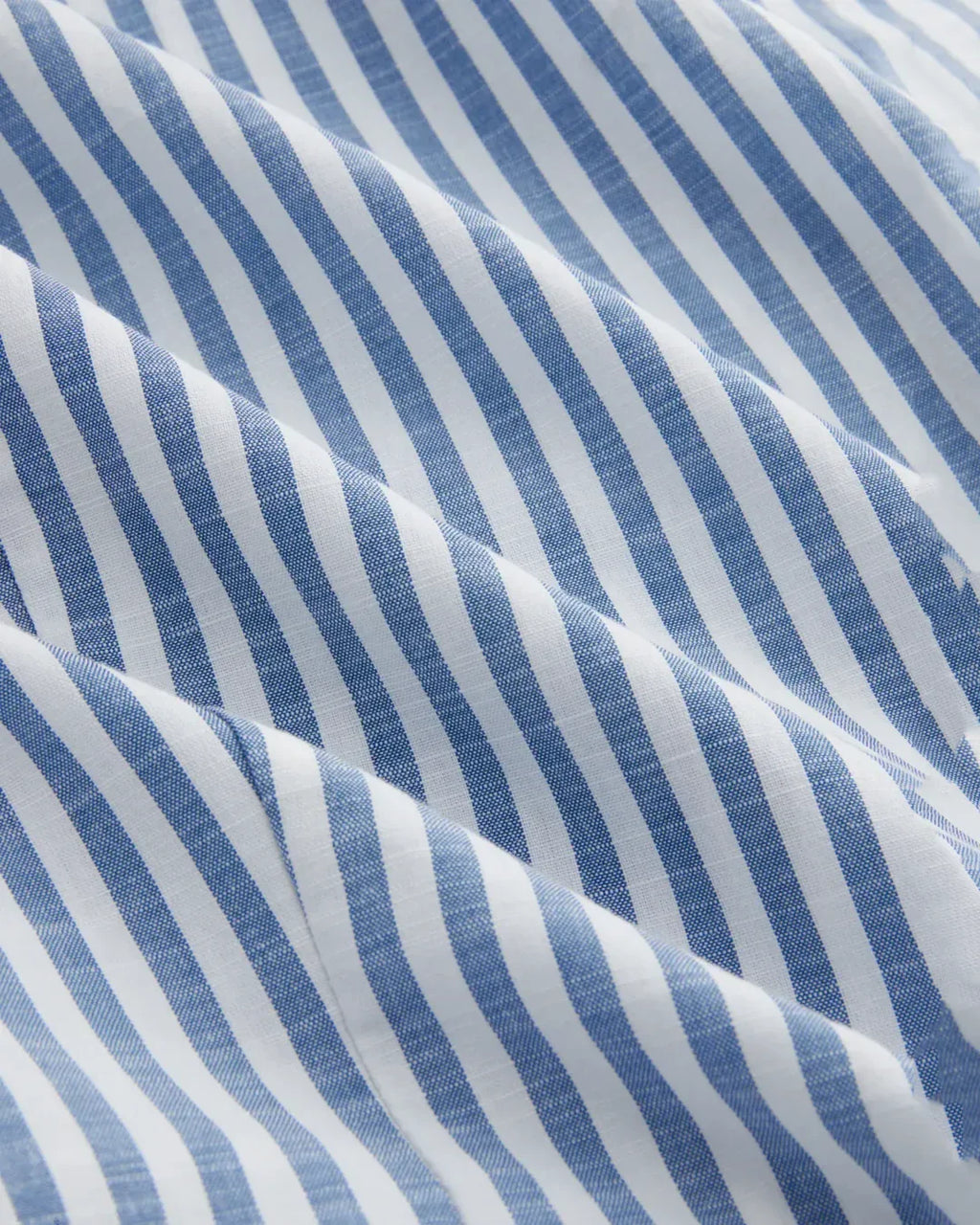 Striped Button Down Sleeveless Collar Top