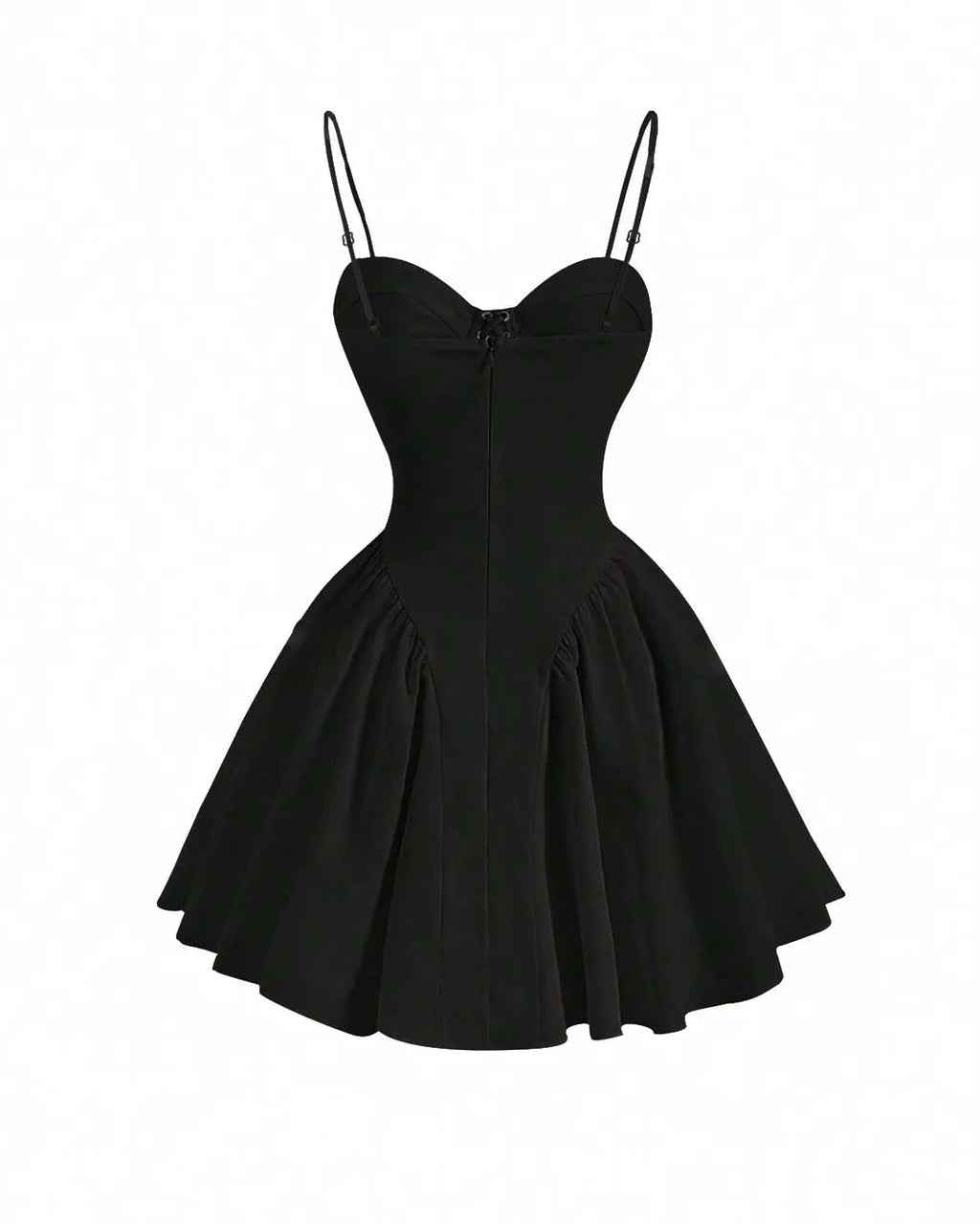 Lace Up Front Cami Dress Corset Dress