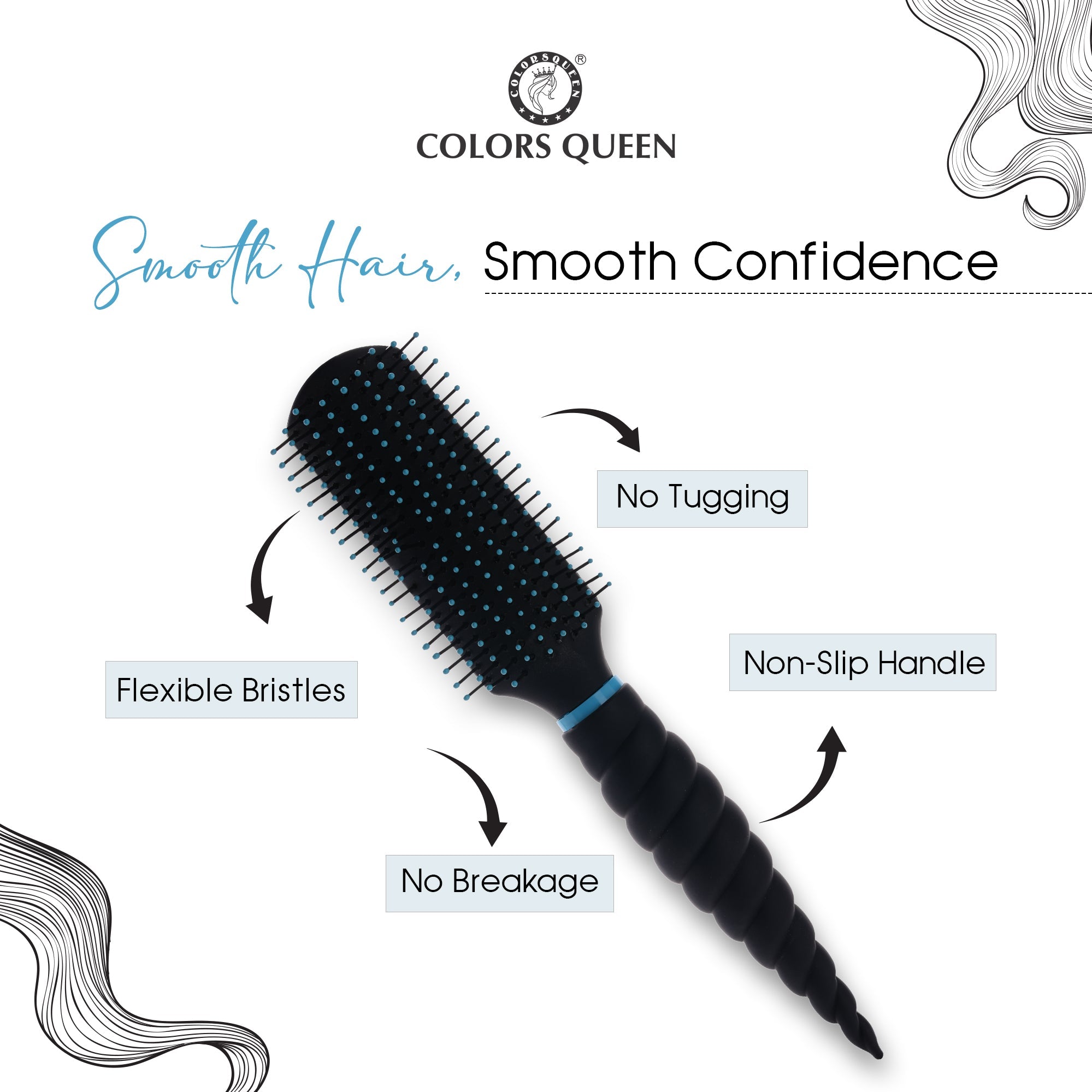 Small Paddle Brush | 1 PC