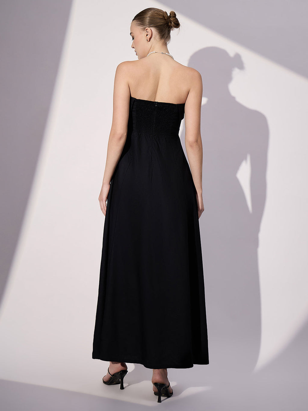 Bandeau Maxi Cotton Dress
