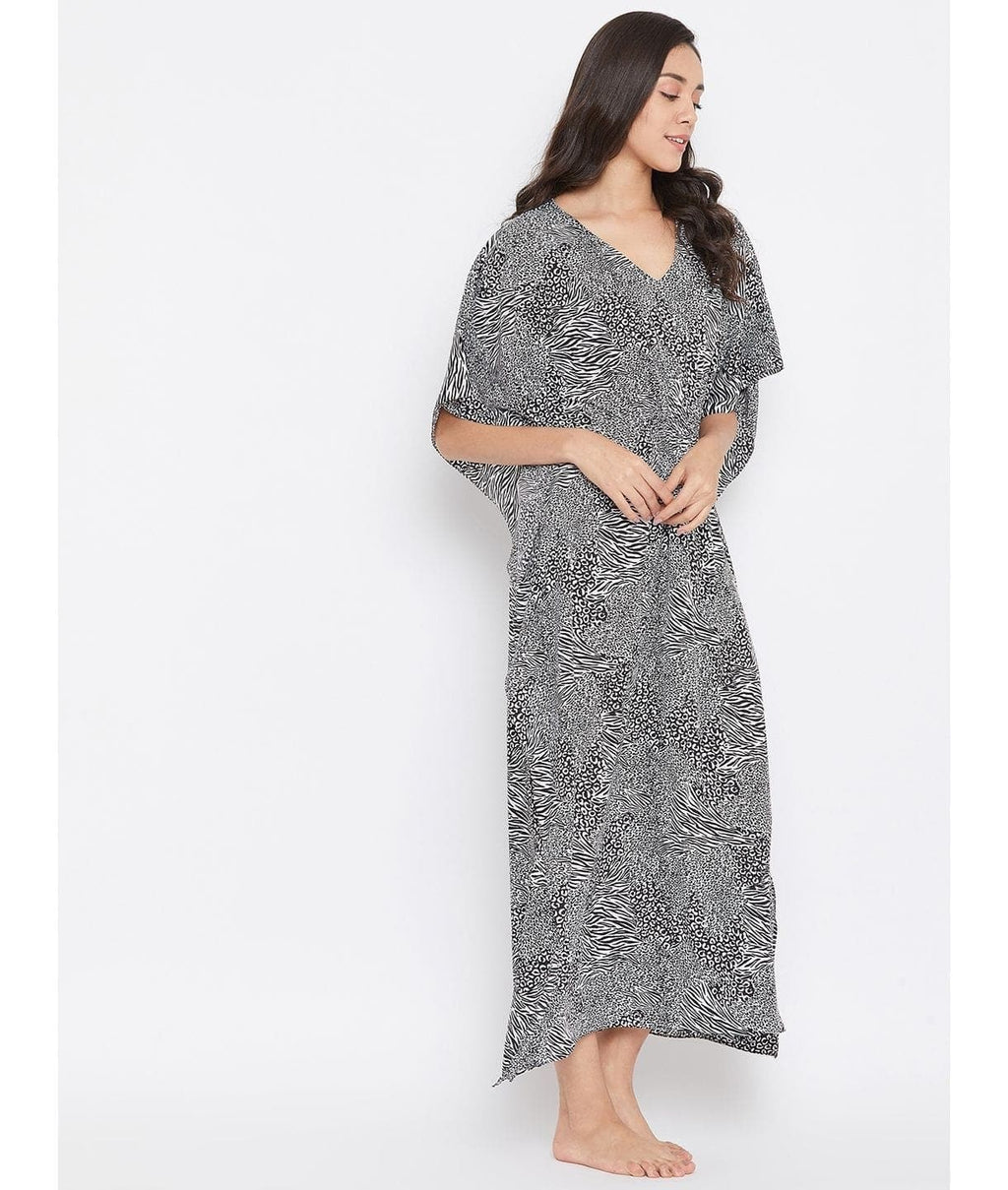 Comfortable Printed Kaftan/Nightie