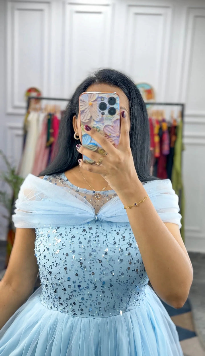 Pretty Designer Party Wear Gown Viral Gown