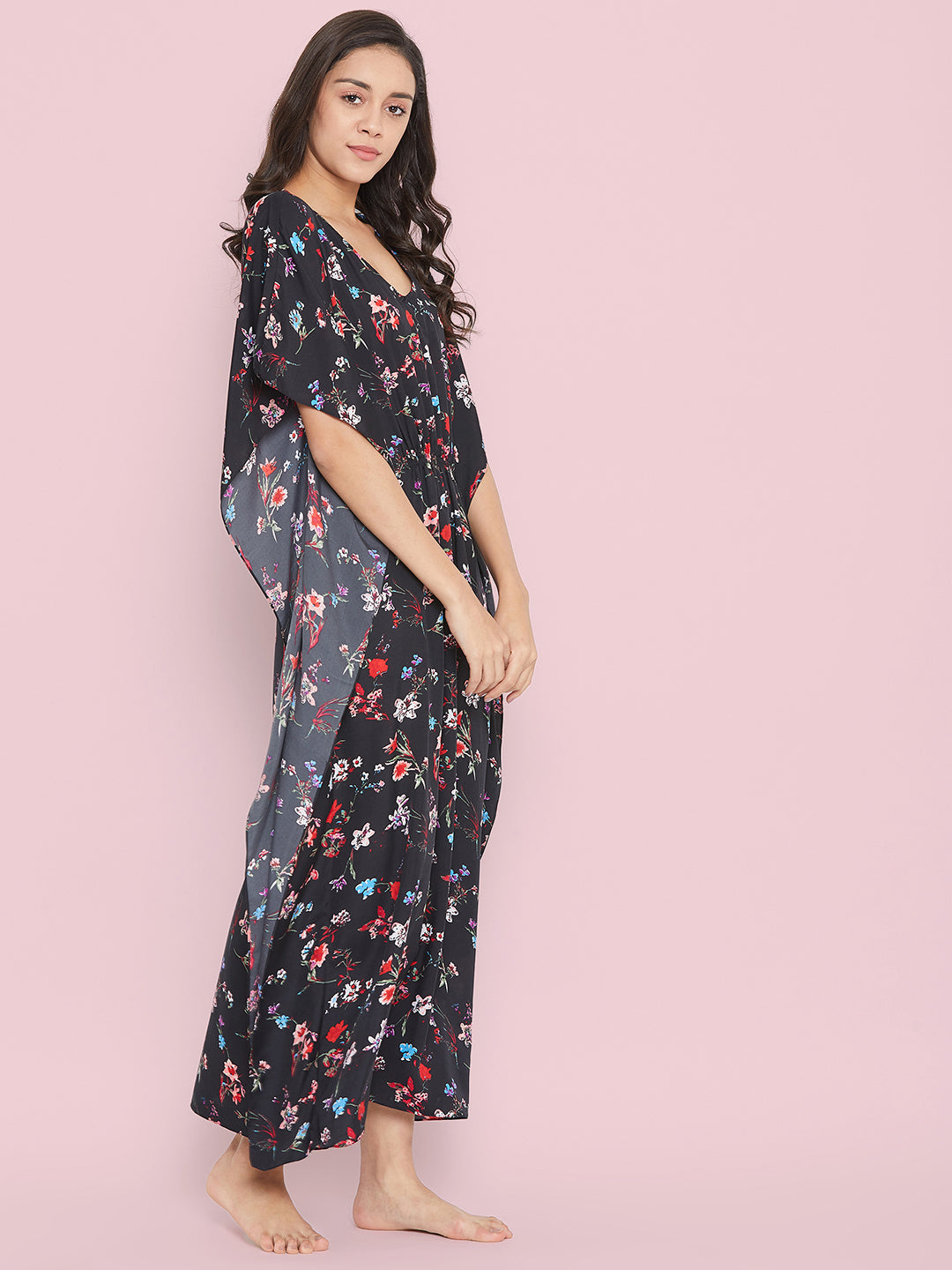 Comfortable Printed Kaftan/Nightie