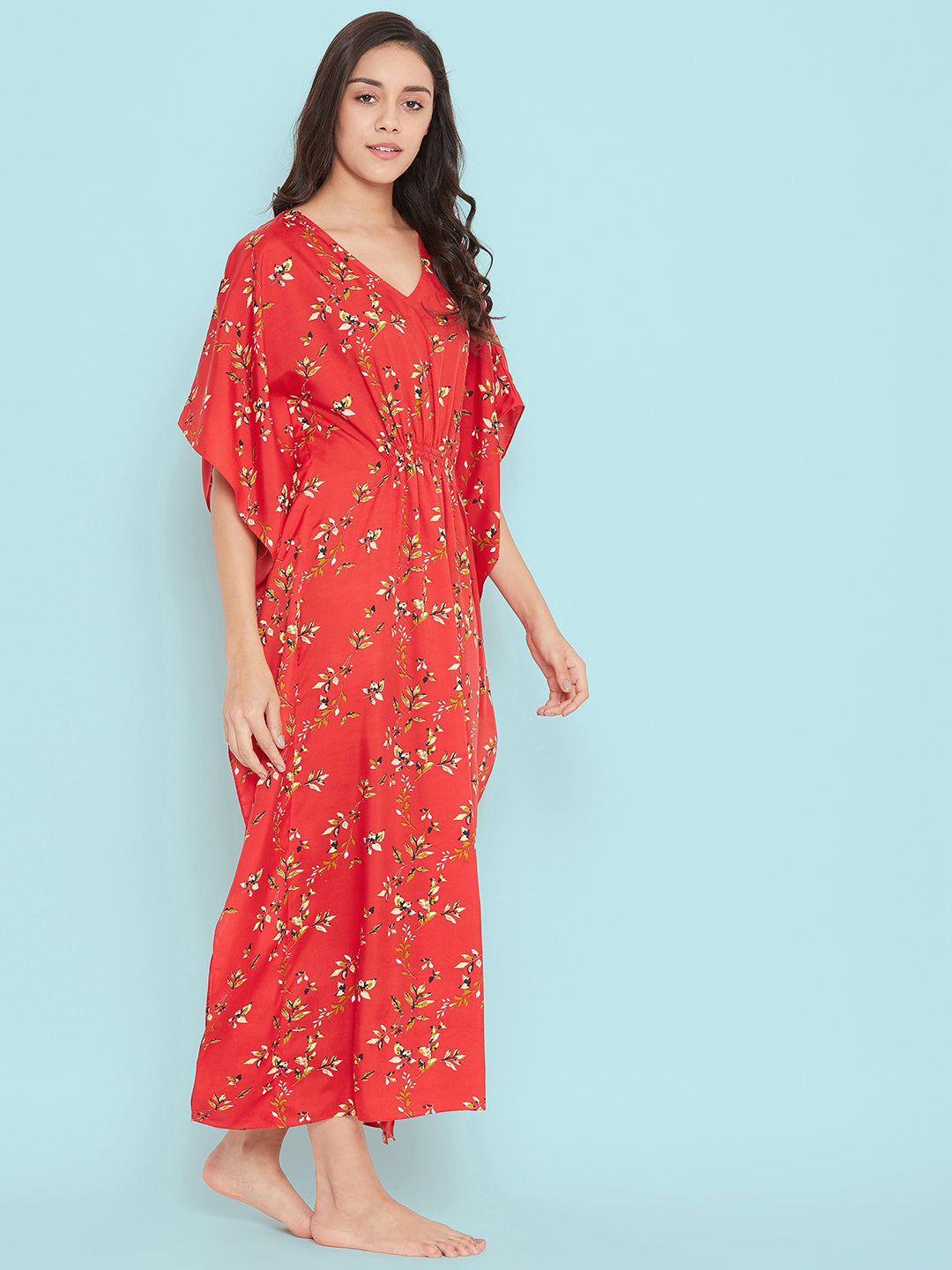 Comfortable Printed Kaftan/Nightie.