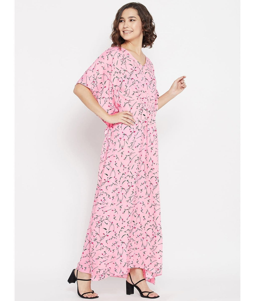 Comfortable Printed Kaftan/Nightie.