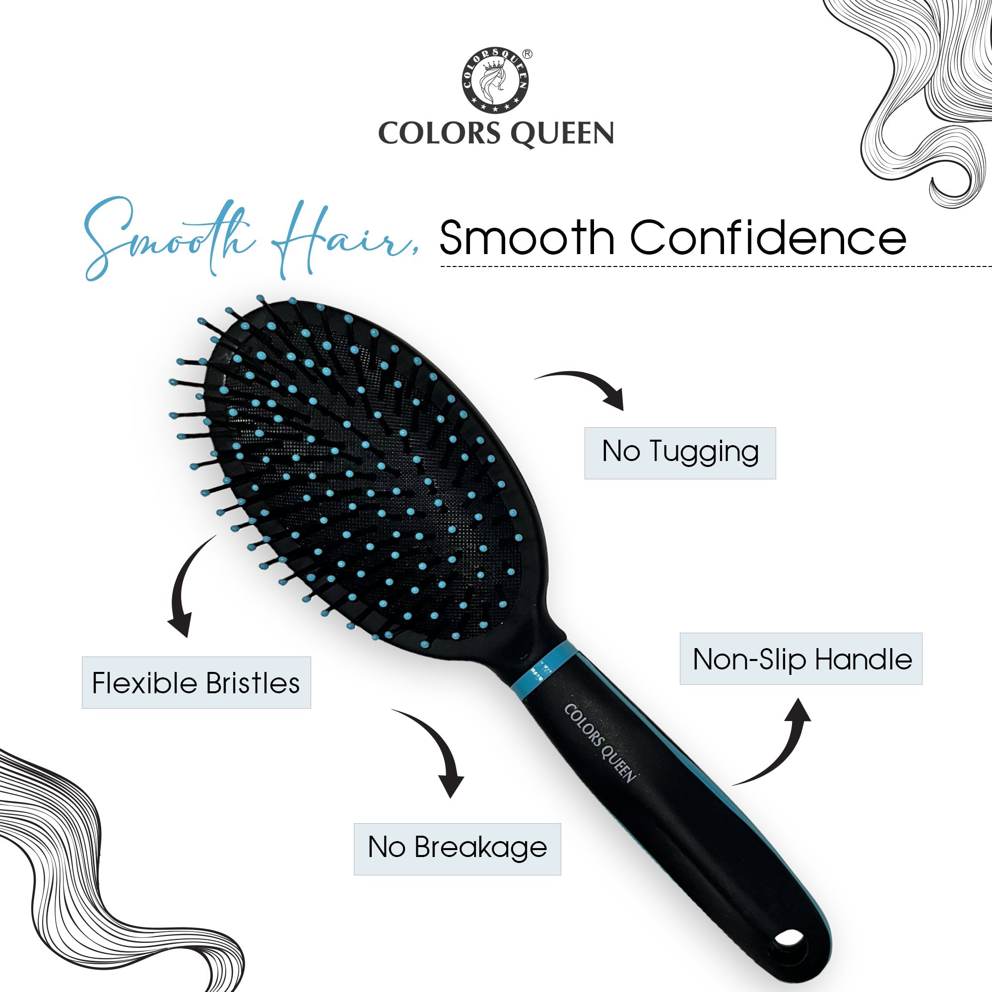 Round Hair Brush | 1 PC