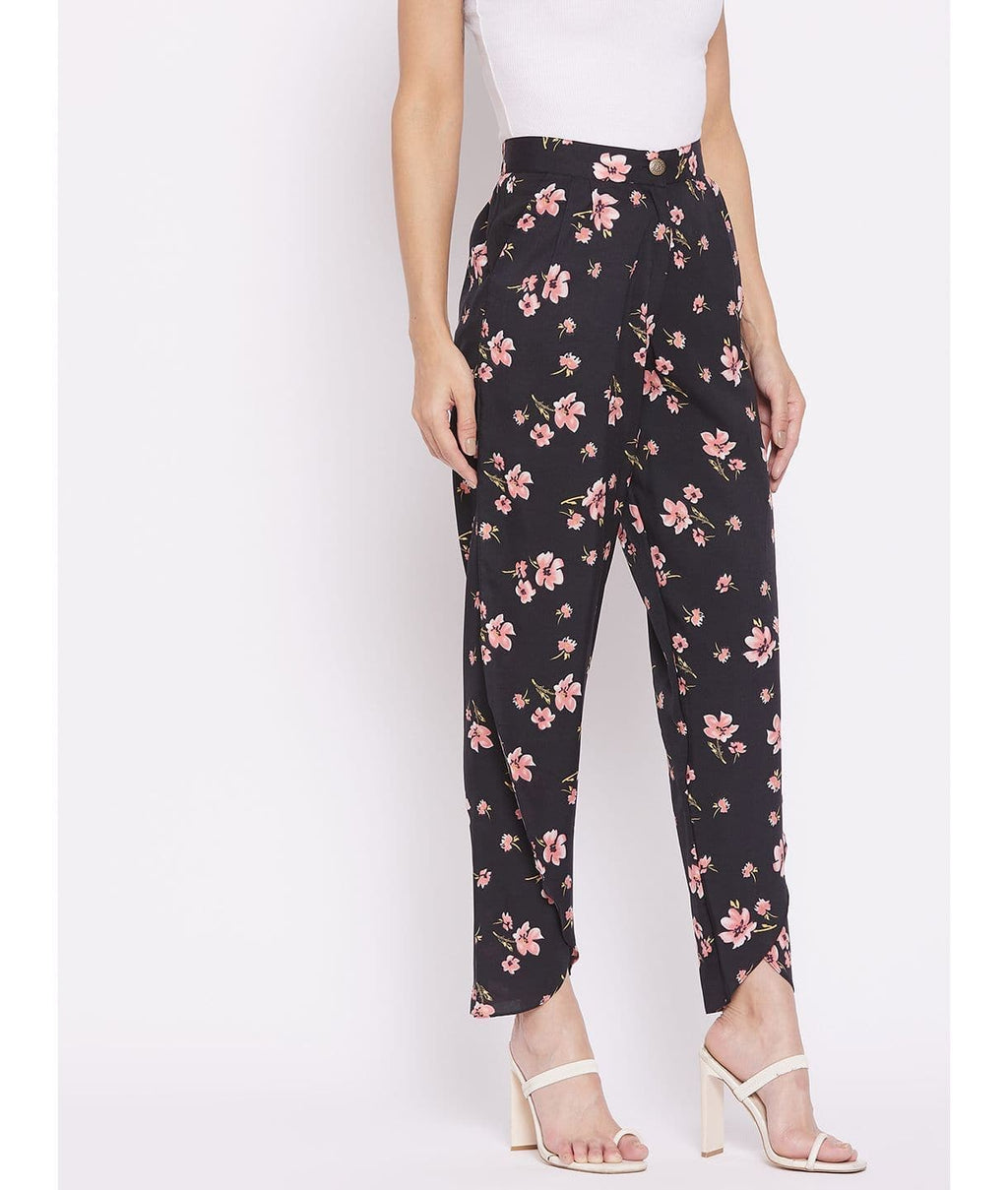 Adjustable Crepe Tulip Pants