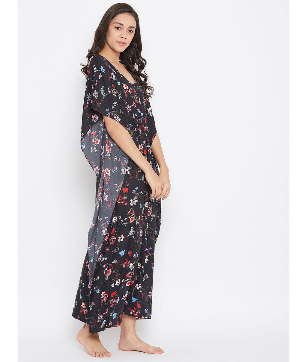 Comfortable Printed Kaftan/Nightie.