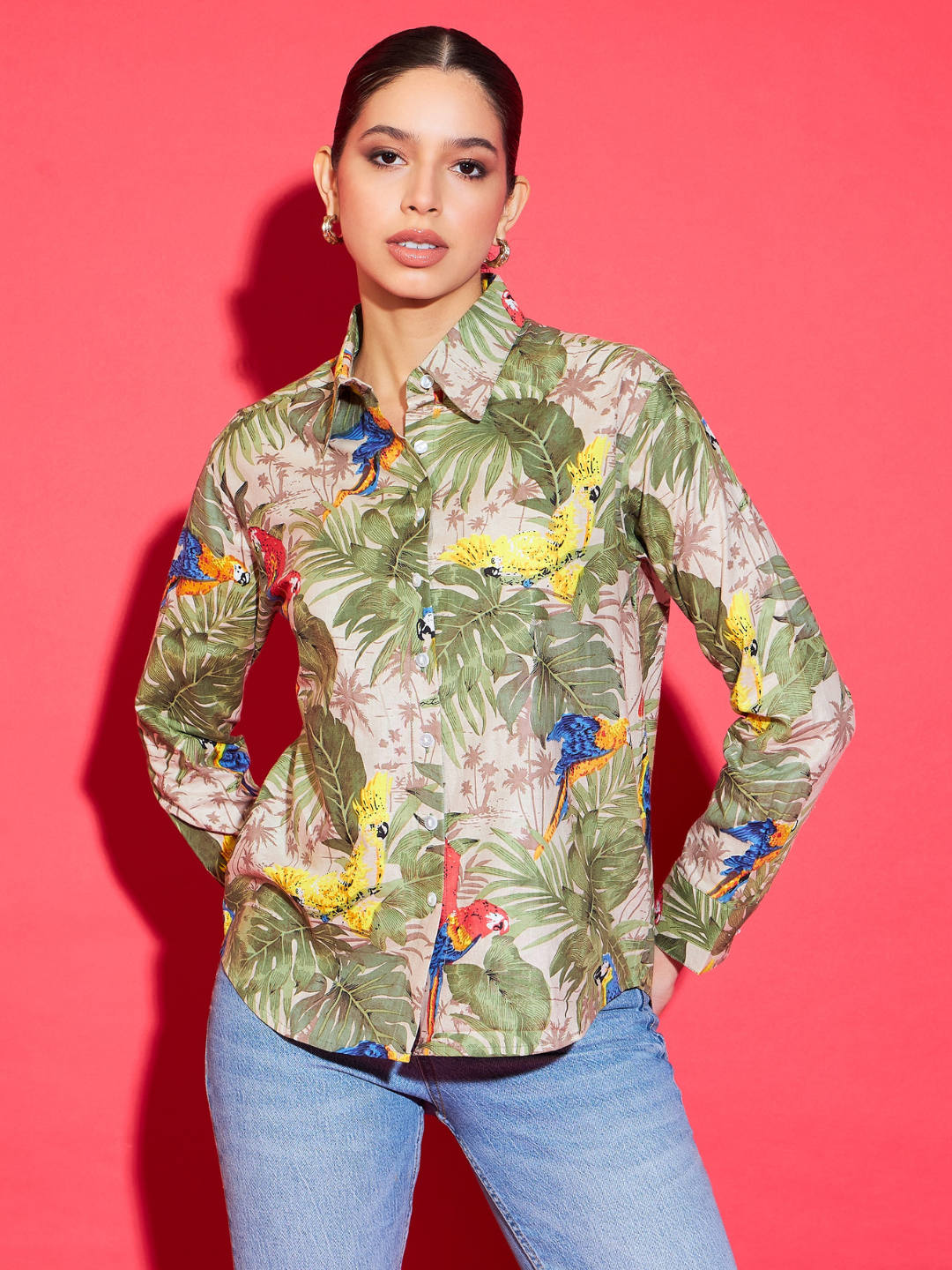 Printed Cotton Shirt