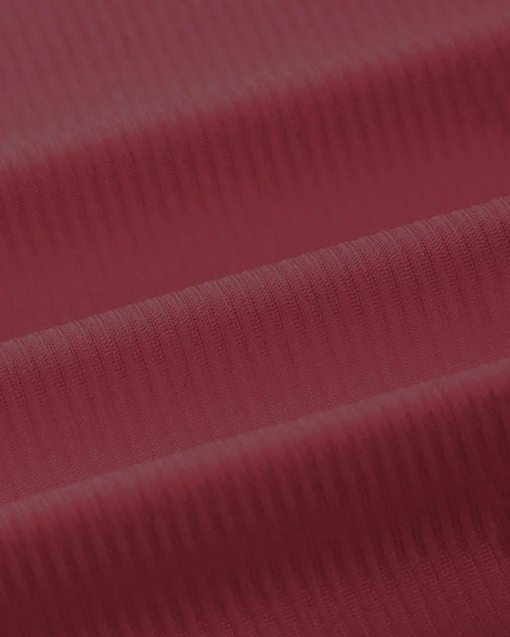 Maroon Ribbed Button-Down Sleeveless Top