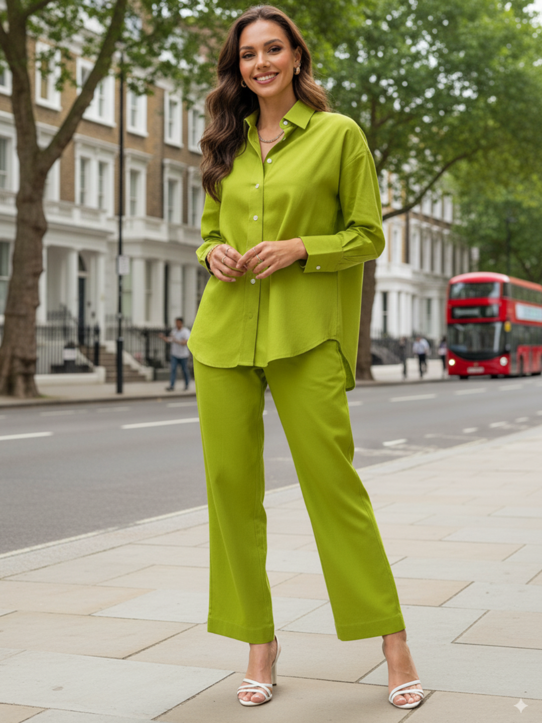 Cotton Two Piece Coord Set - Pinkkup