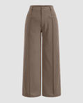 Light Brown Premium Trousers Curve & Plus