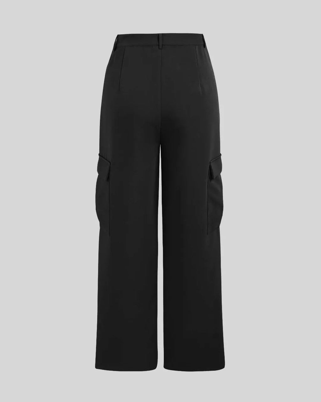 Trending Cargo In Black With Pockets
