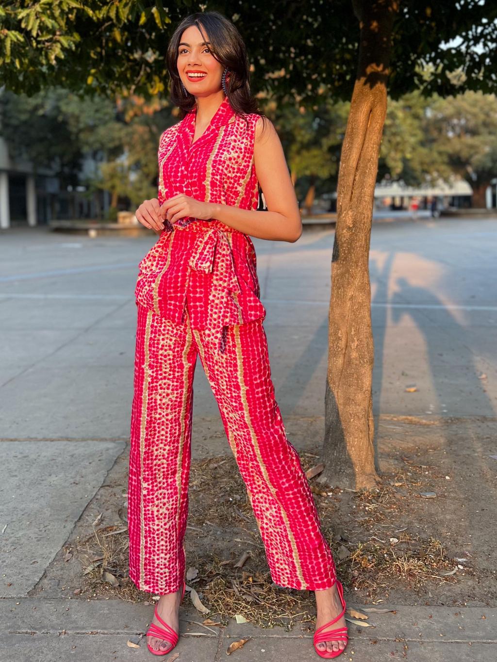 2 Piece Linen Jacket Set