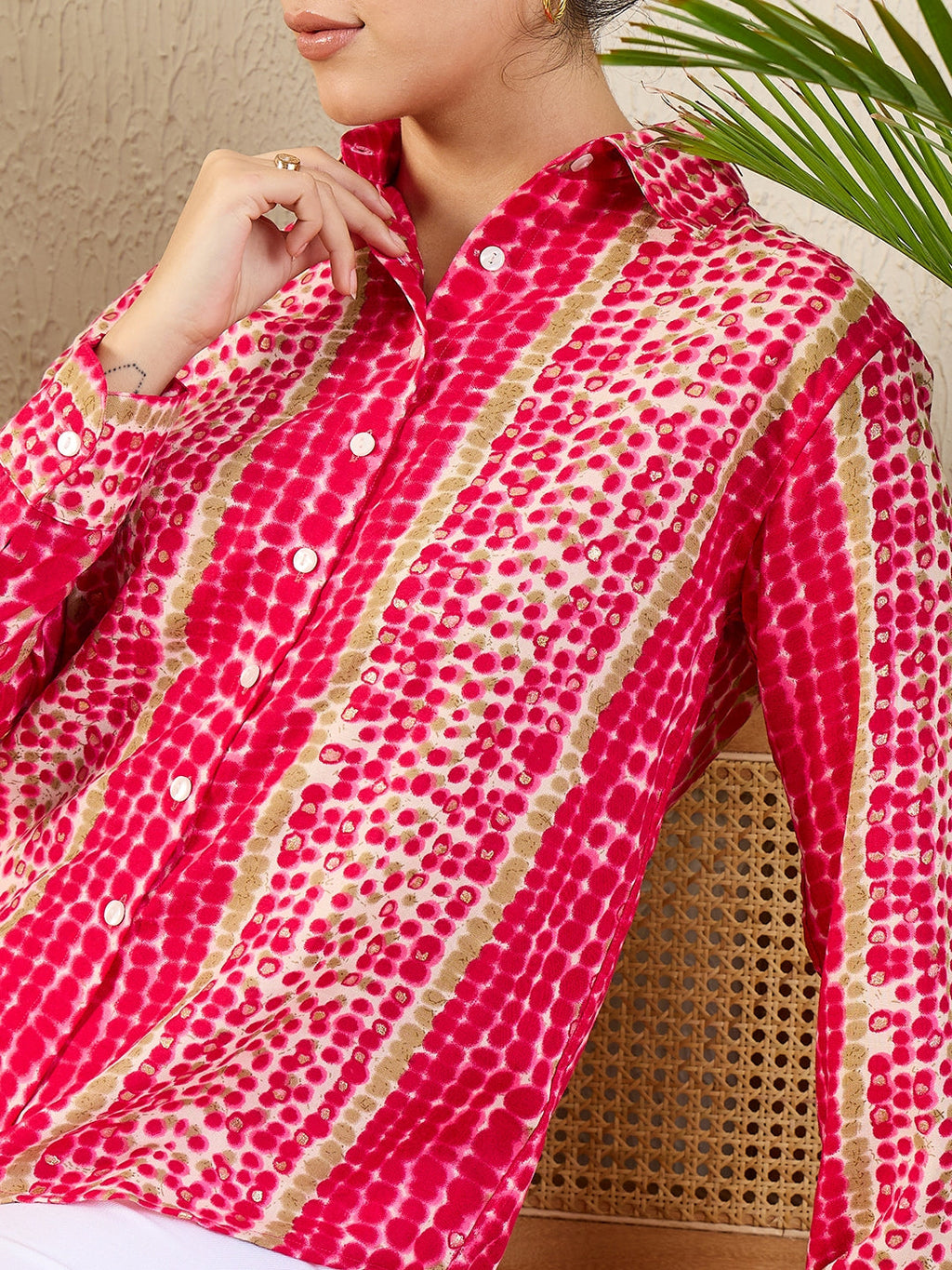 Printed Cotton Shirt