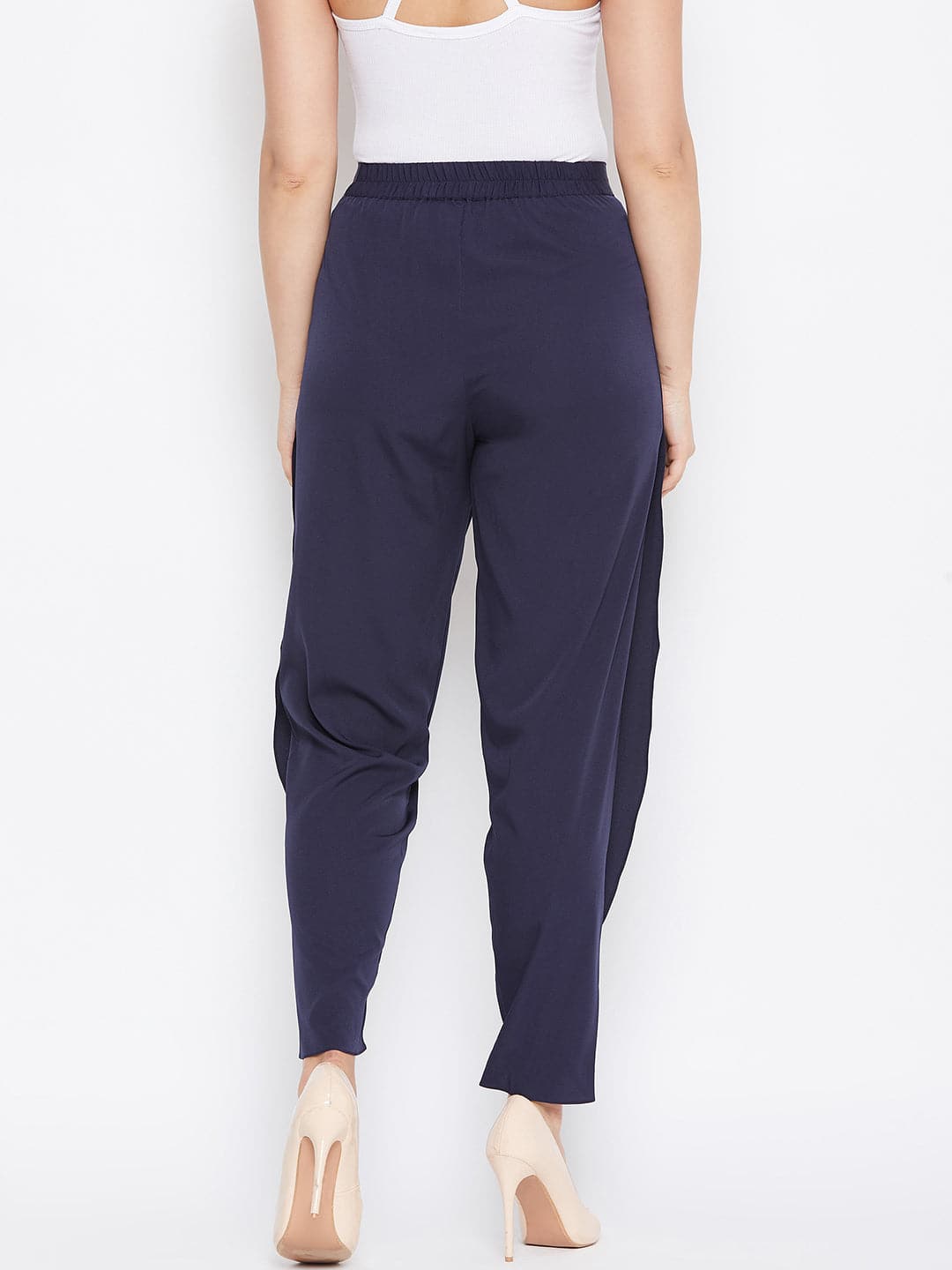 Adjustable Crepe Tulip Pants