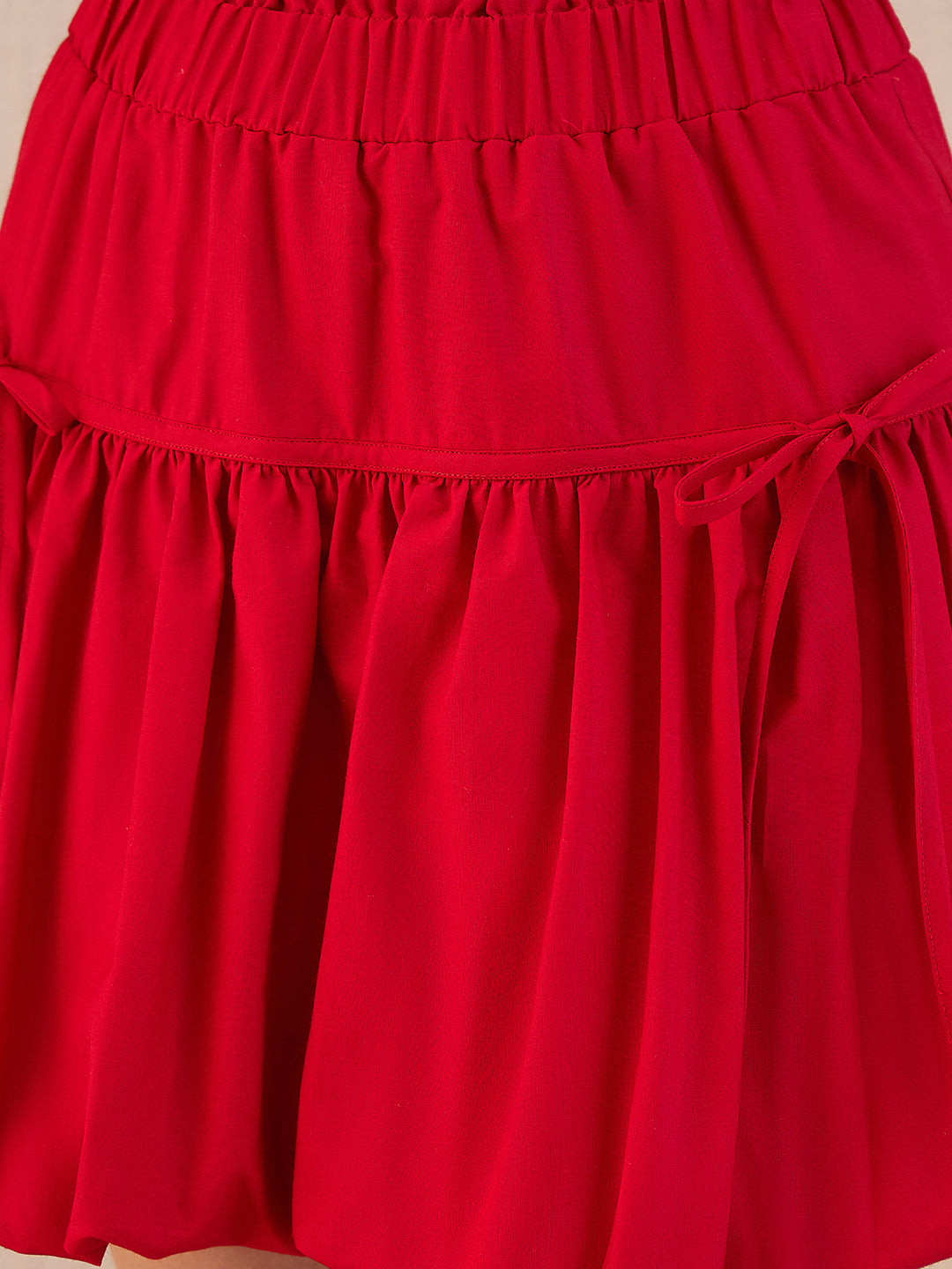 Bubble Cotton Mini Skort