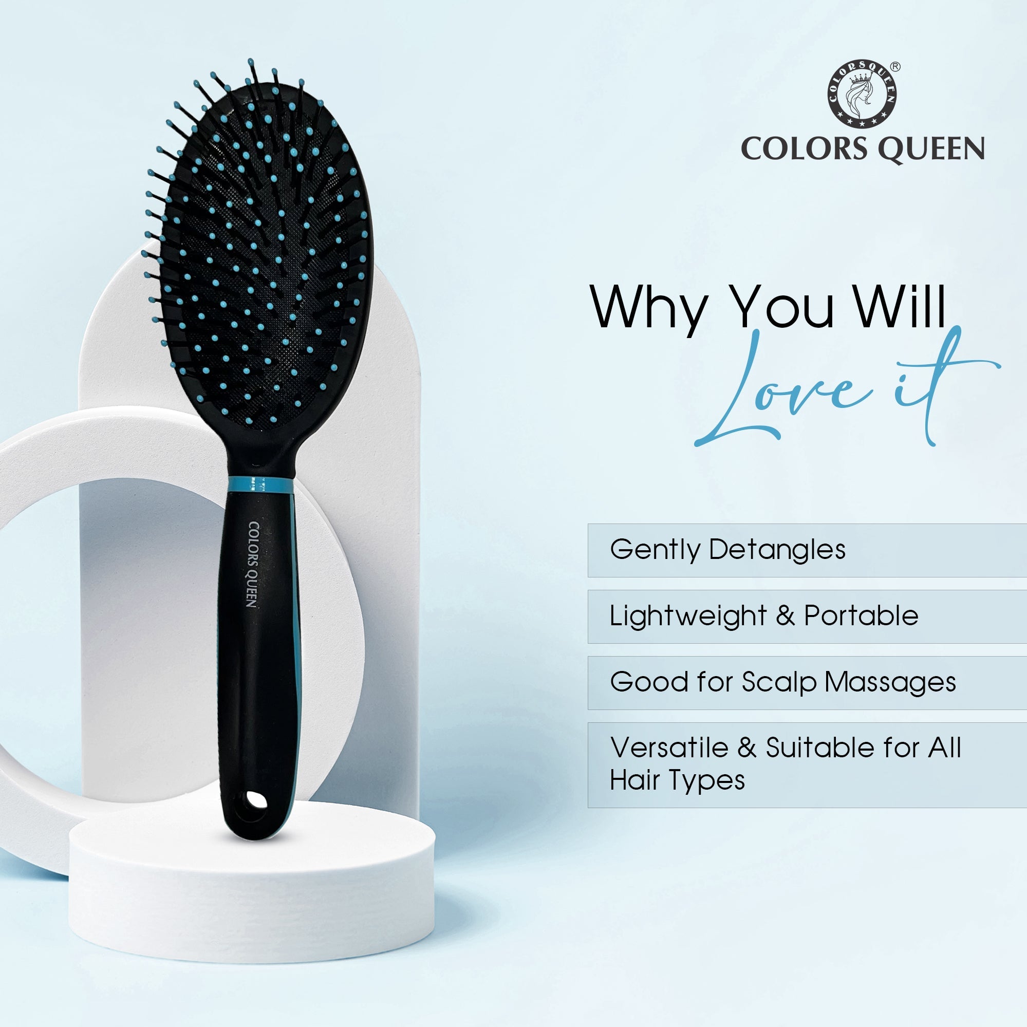 Round Hair Brush | 1 PC