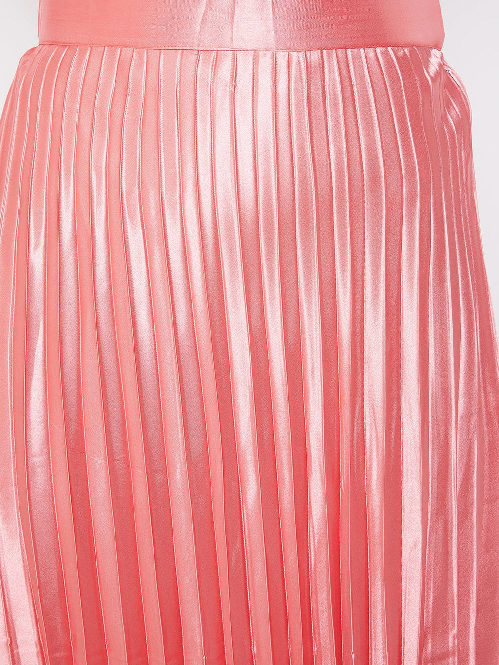 Pleated Midi Skirt