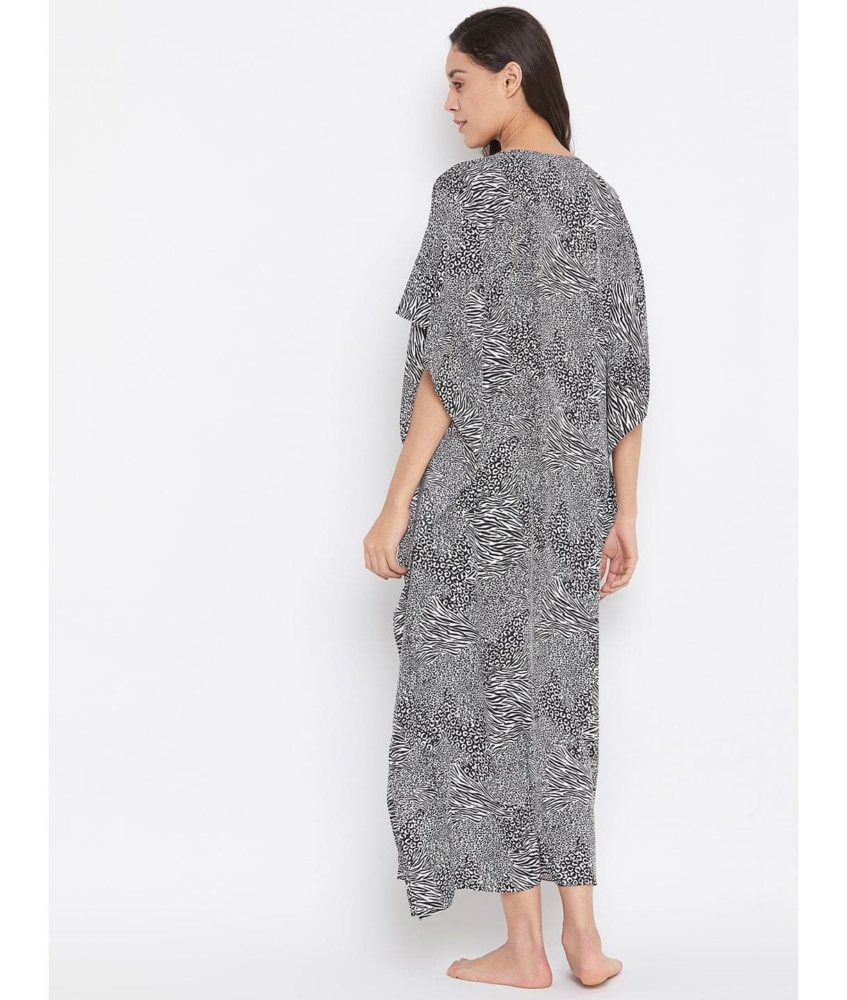 Comfortable Printed Kaftan/Nightie.