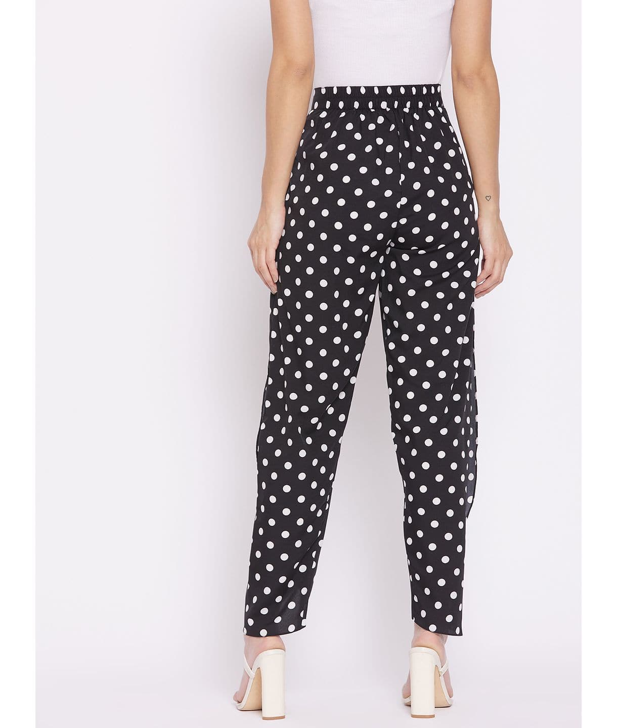 Adjustable Crepe Tulip Pants