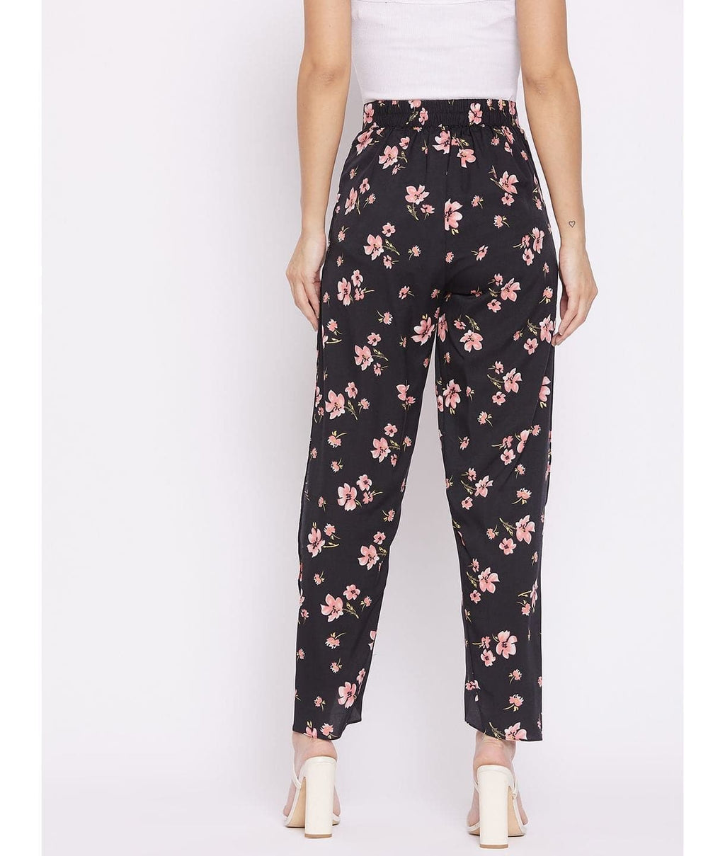 Adjustable Crepe Tulip Pants