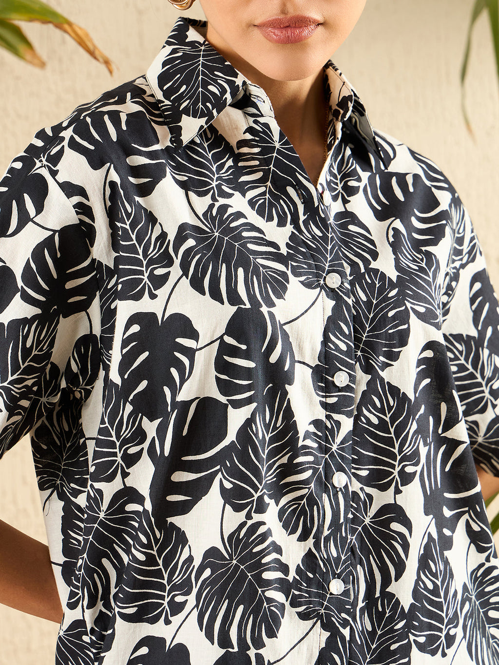 Printed Two Piece Shorts and Shirt Set