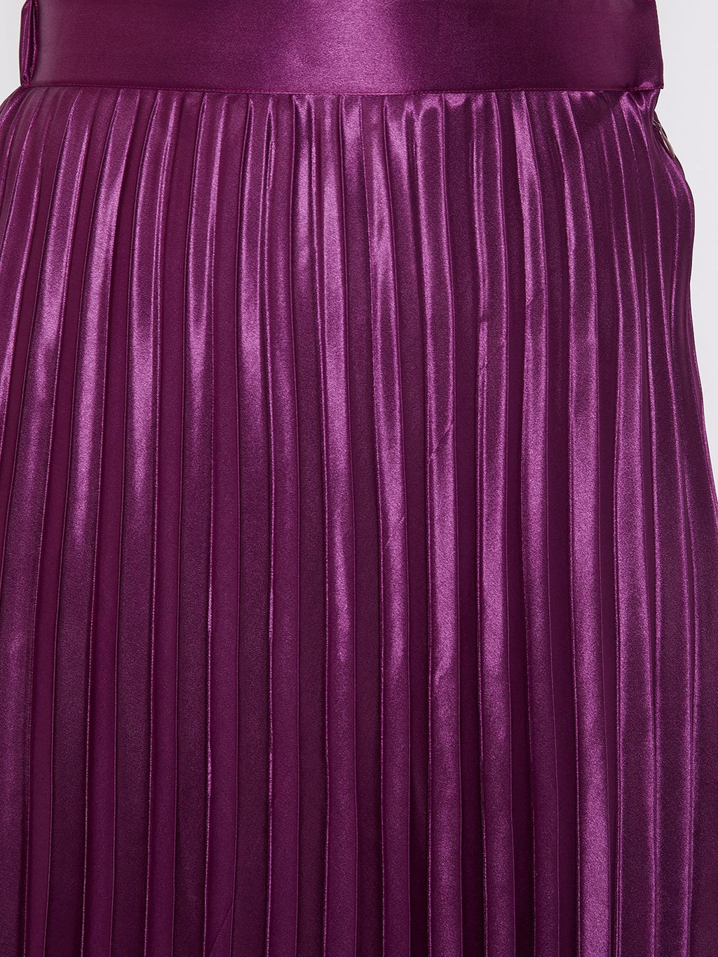 Pleated Midi Skirt