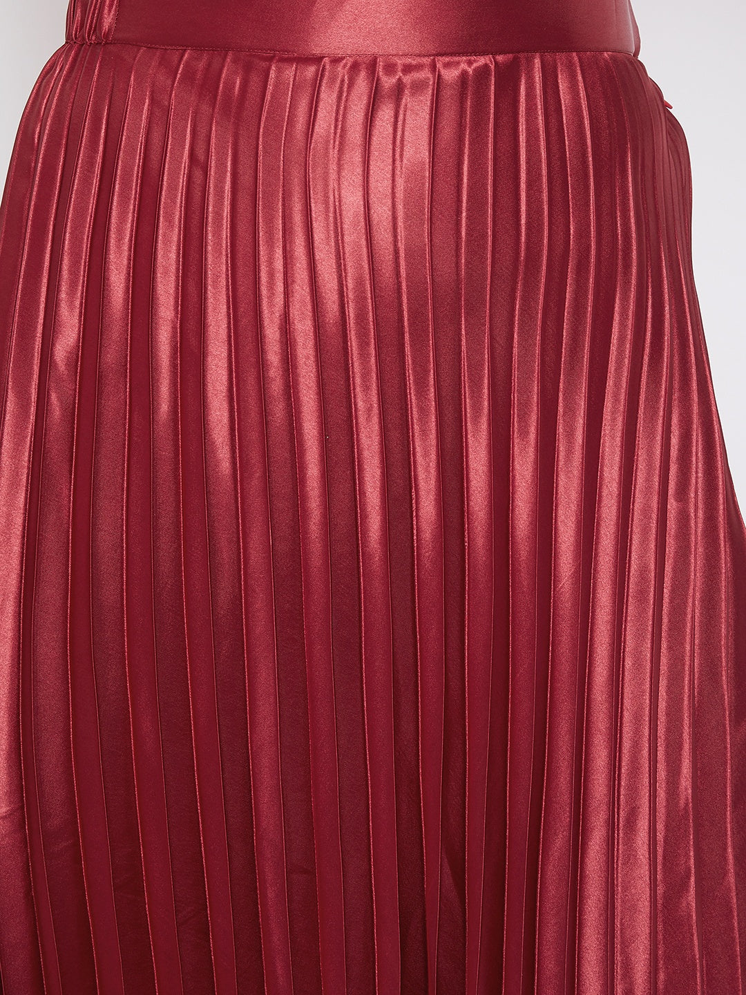 Pleated Midi Skirt