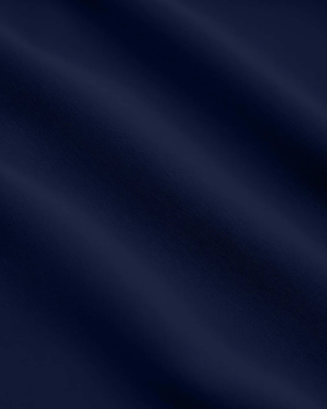 Navy Blue Draped V-Neck Full Sleeve Top