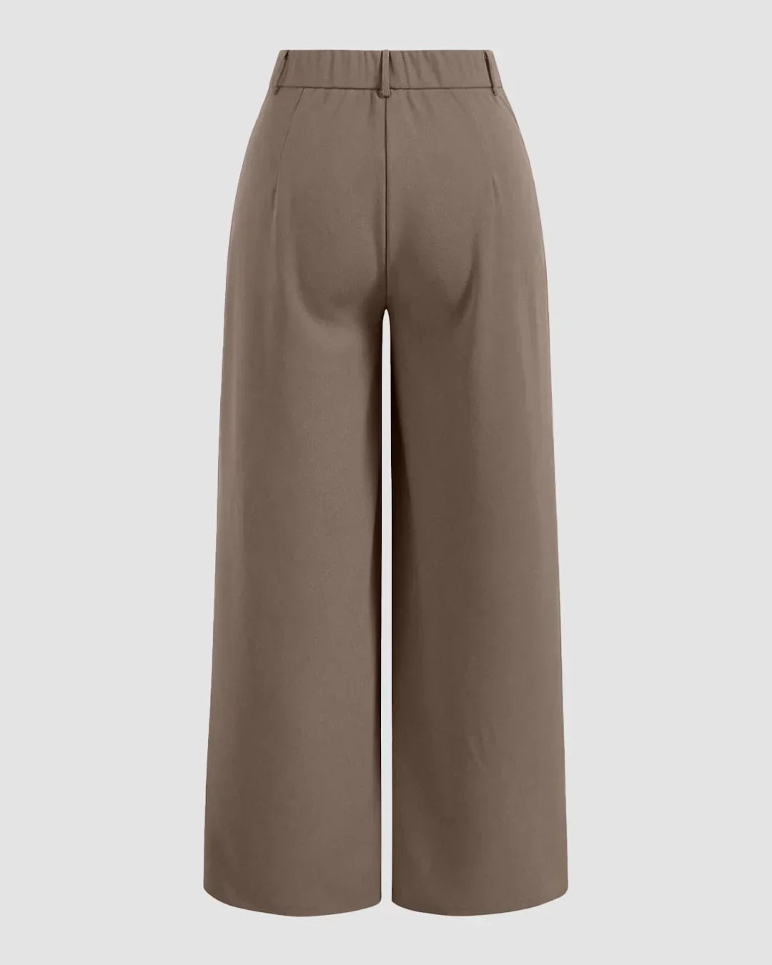 Light Brown Premium Trousers Curve & Plus