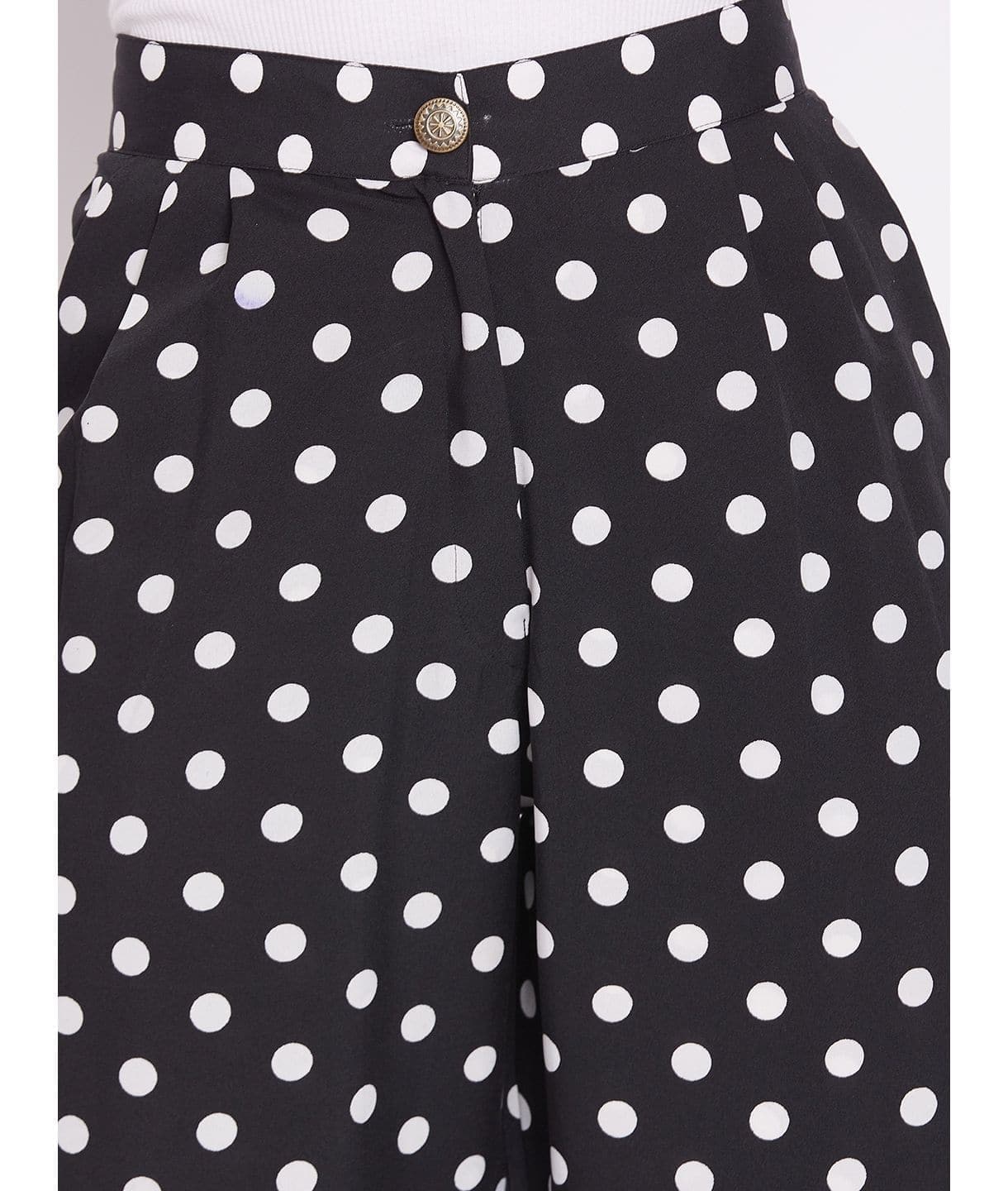 Adjustable Crepe Tulip Pants