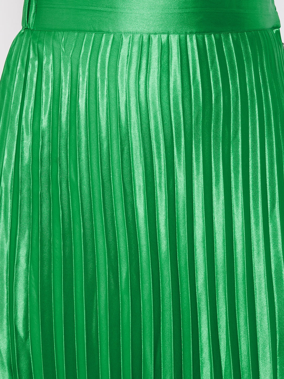 Pleated Midi Skirt