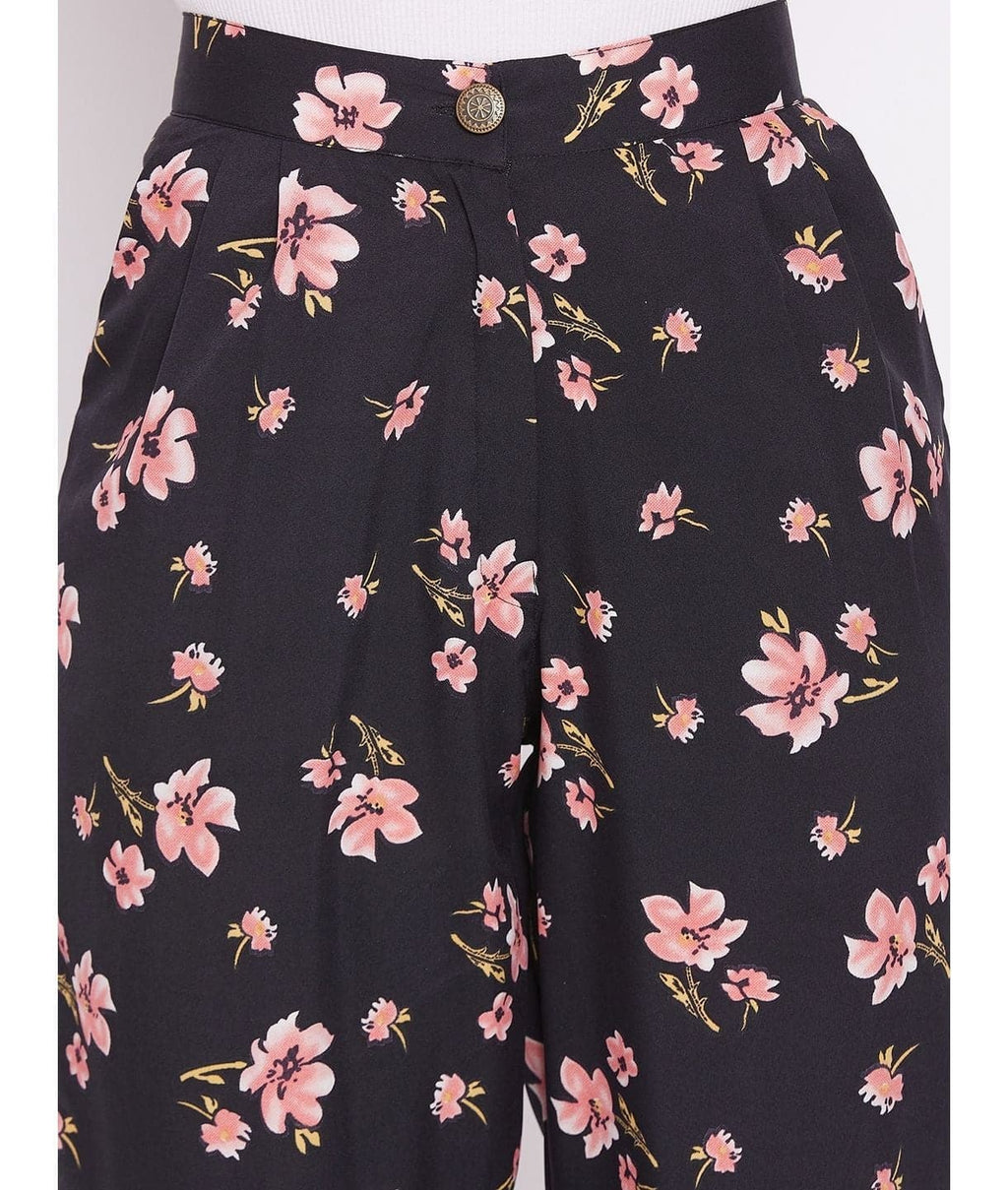 Adjustable Crepe Tulip Pants
