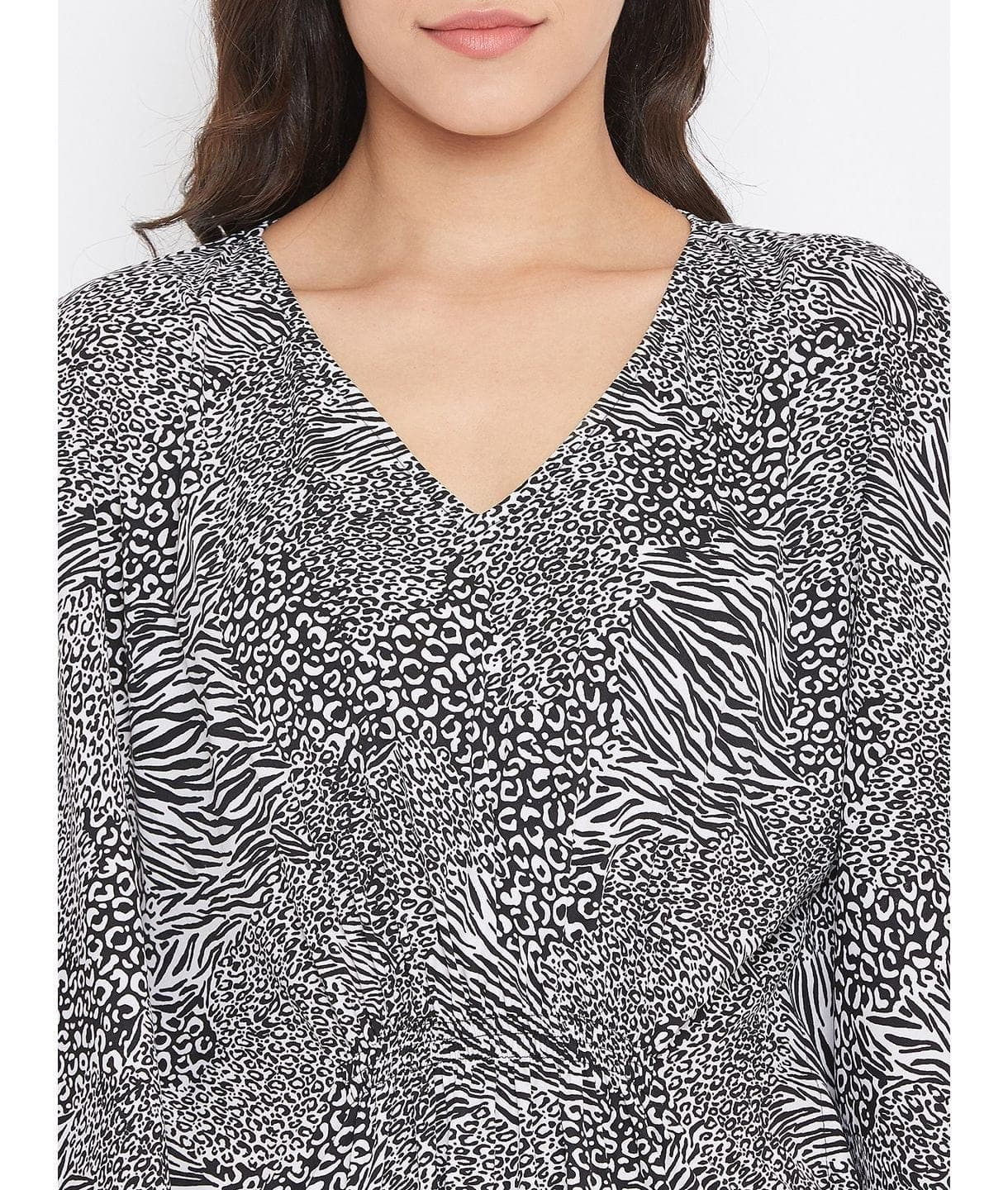 Comfortable Printed Kaftan/Nightie