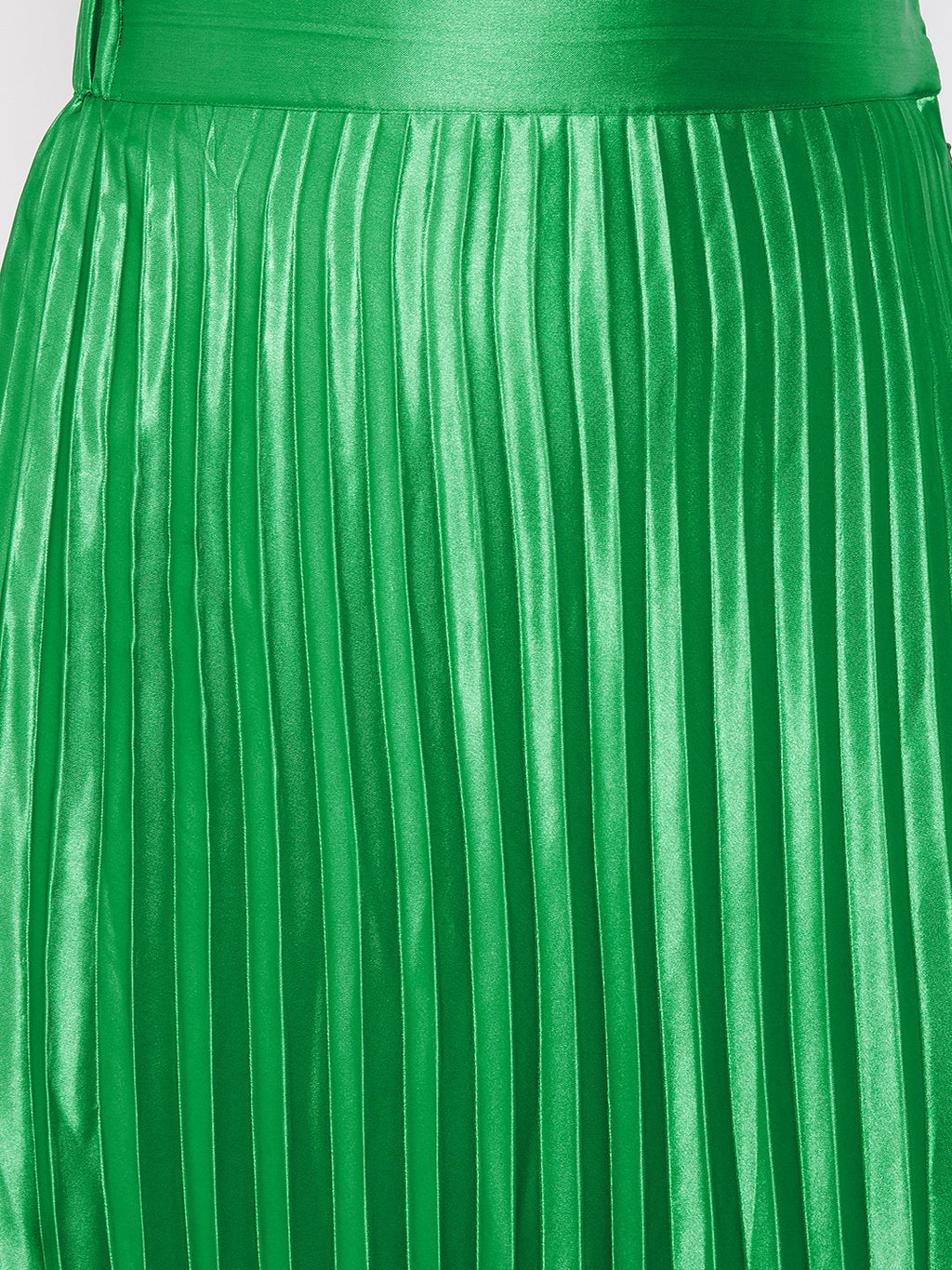 Pleated Midi Skirt