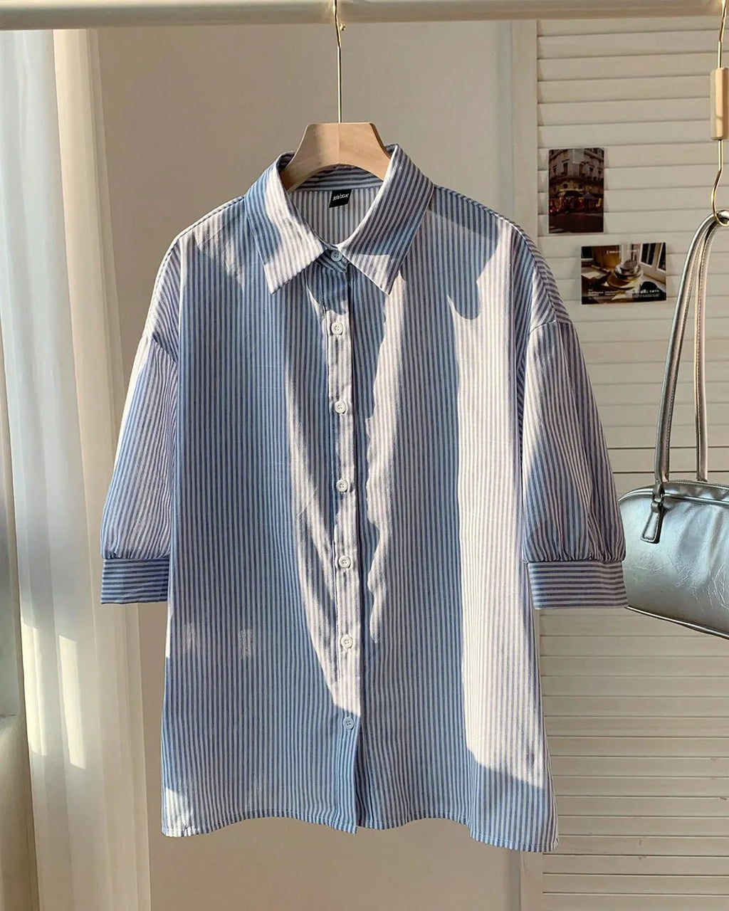 Summer Stripes Relaxed Shirt