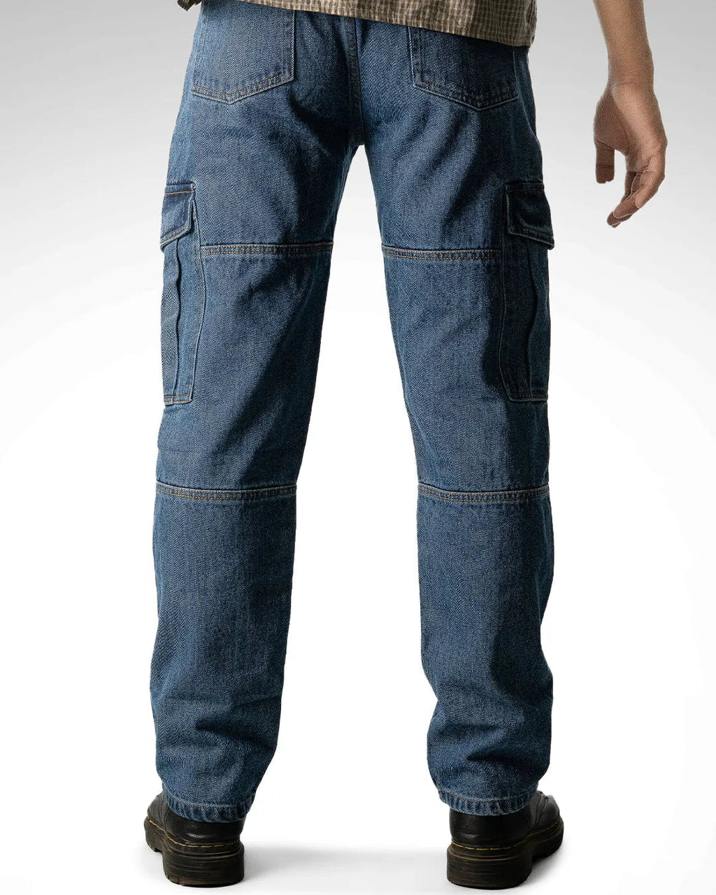 Men Loose Fit High-Rise Relaxed Jeans