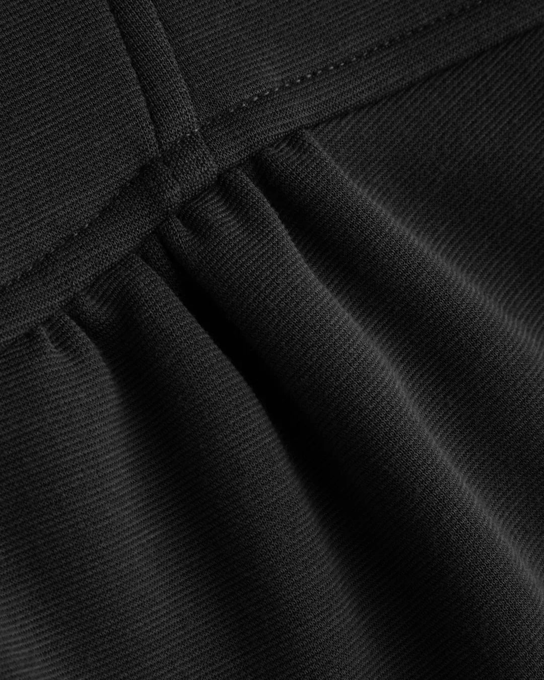 Black Zip-Up Corset Hoodie