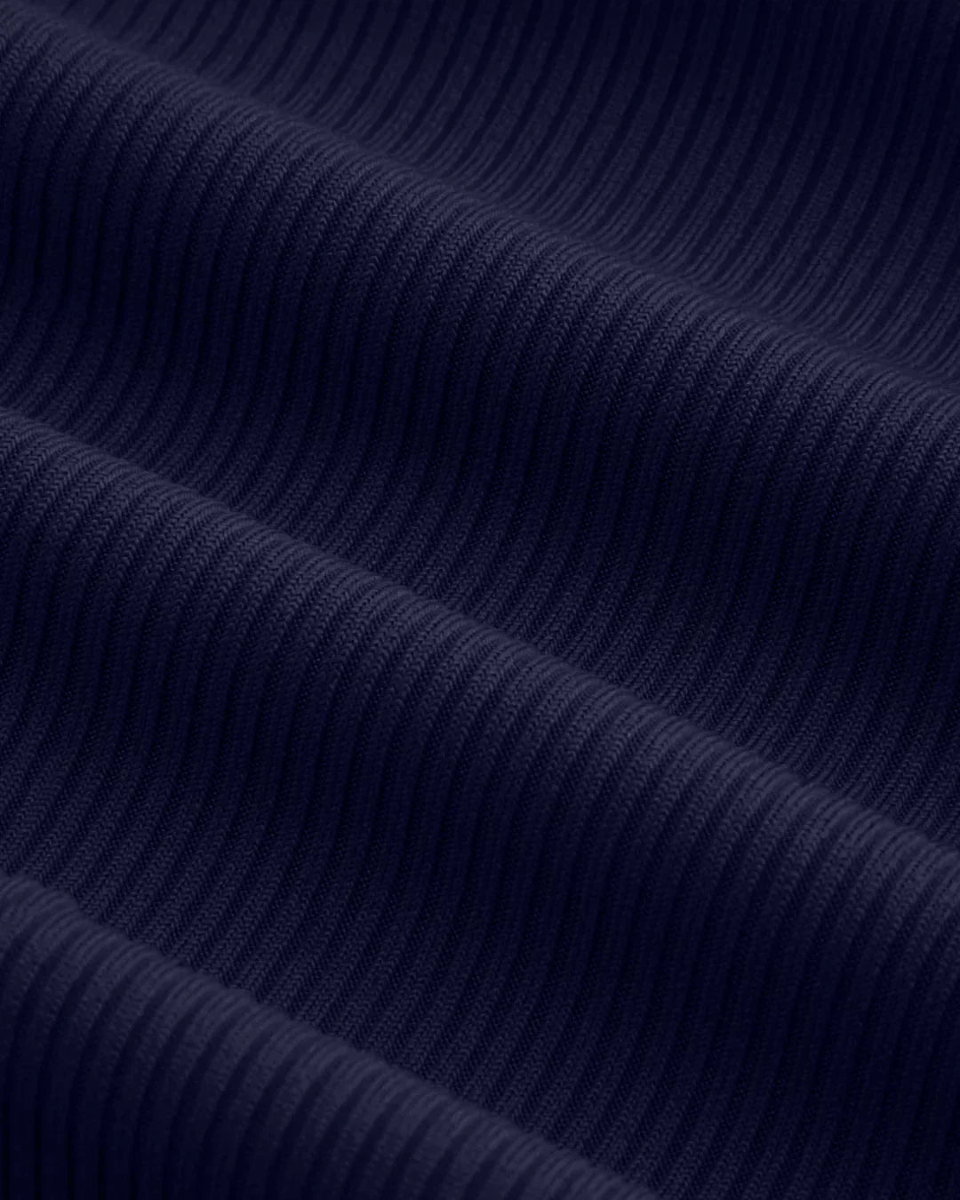 Ruched Fitted Sleeveless Top with Spaghetti Straps in Navy Blue