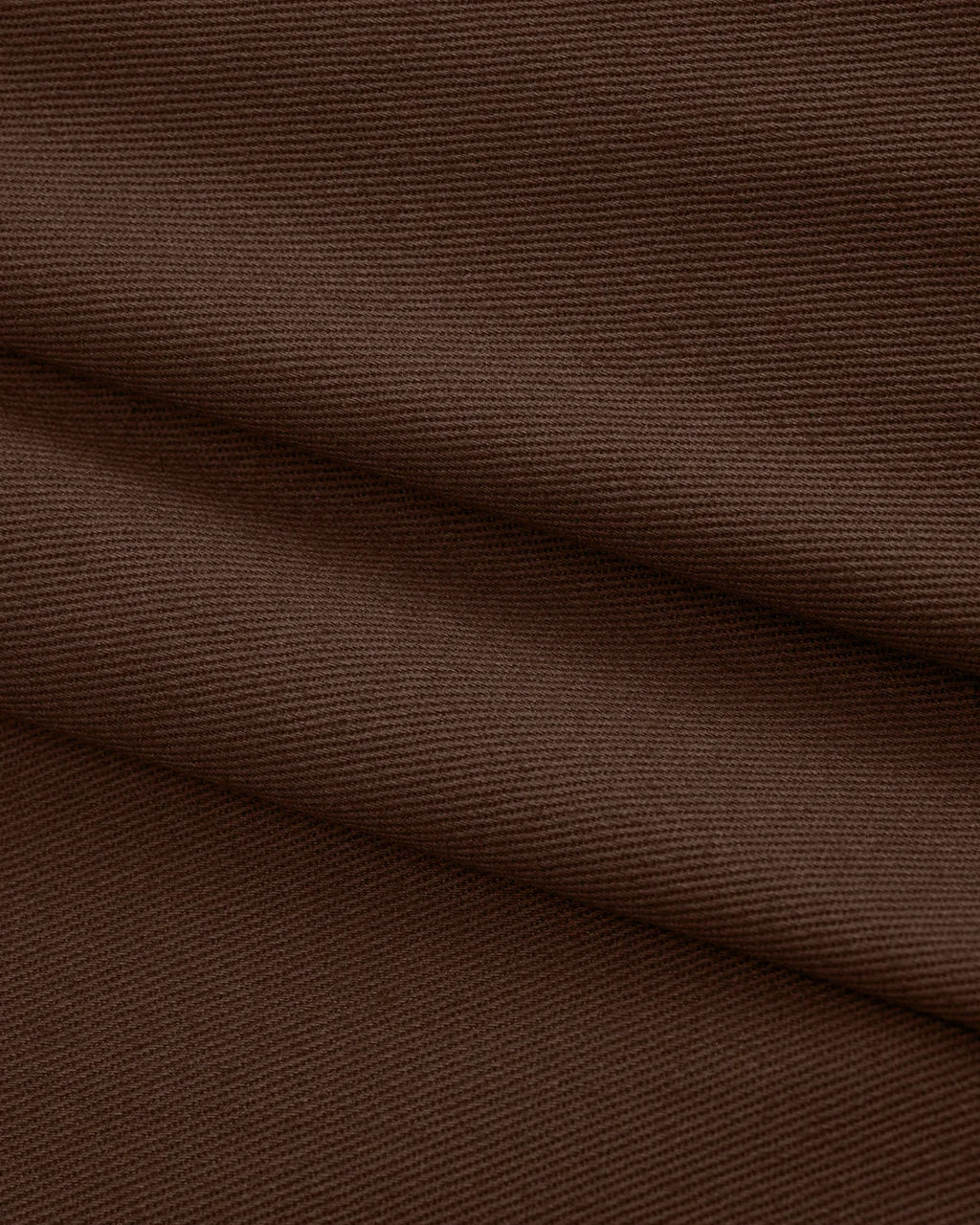 Collared Button Front Crop Shirt in Chocolate Fondae