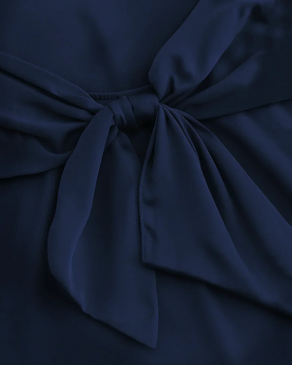 Scoop Neck Backless Bodycon Dress in Navy Blue
