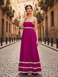 Cotton Ric-Rac Dress - Pinkkup