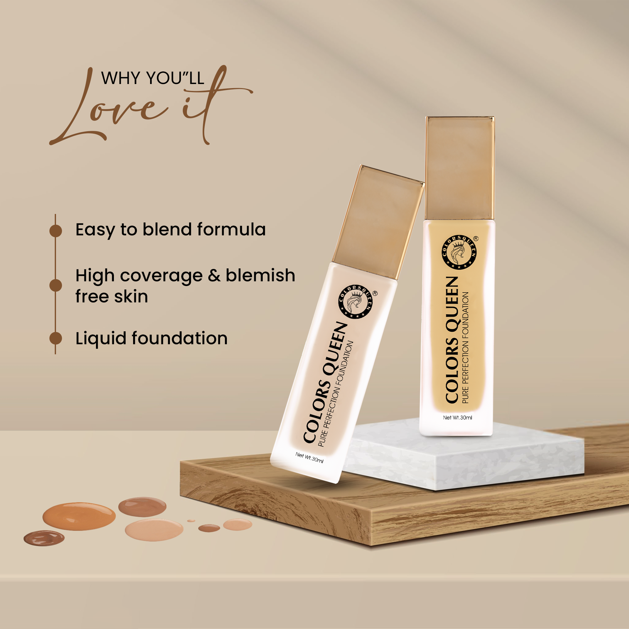 Pure Perfection Foundation | 30 ML
