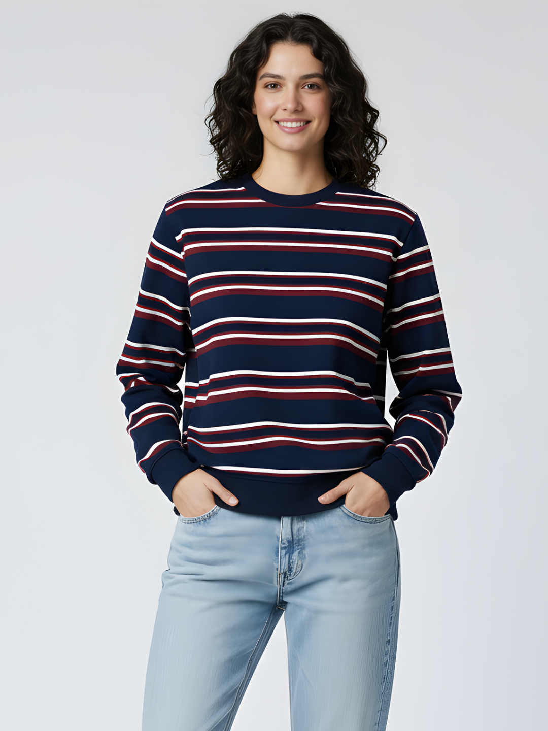 Printed Sweatshirt - Pinkkup