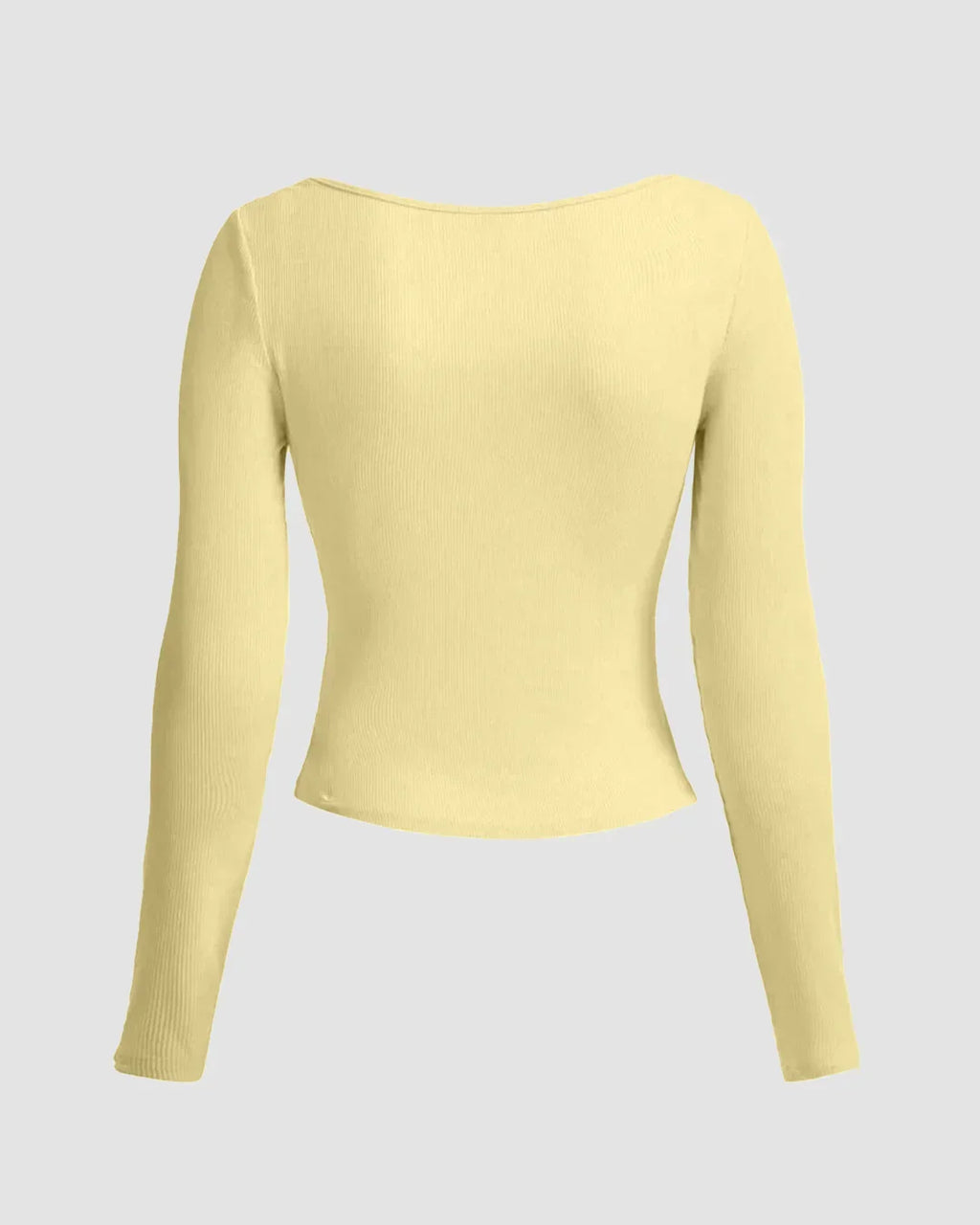 Vanilla Ruched Front Mesh Full Sleeve Top