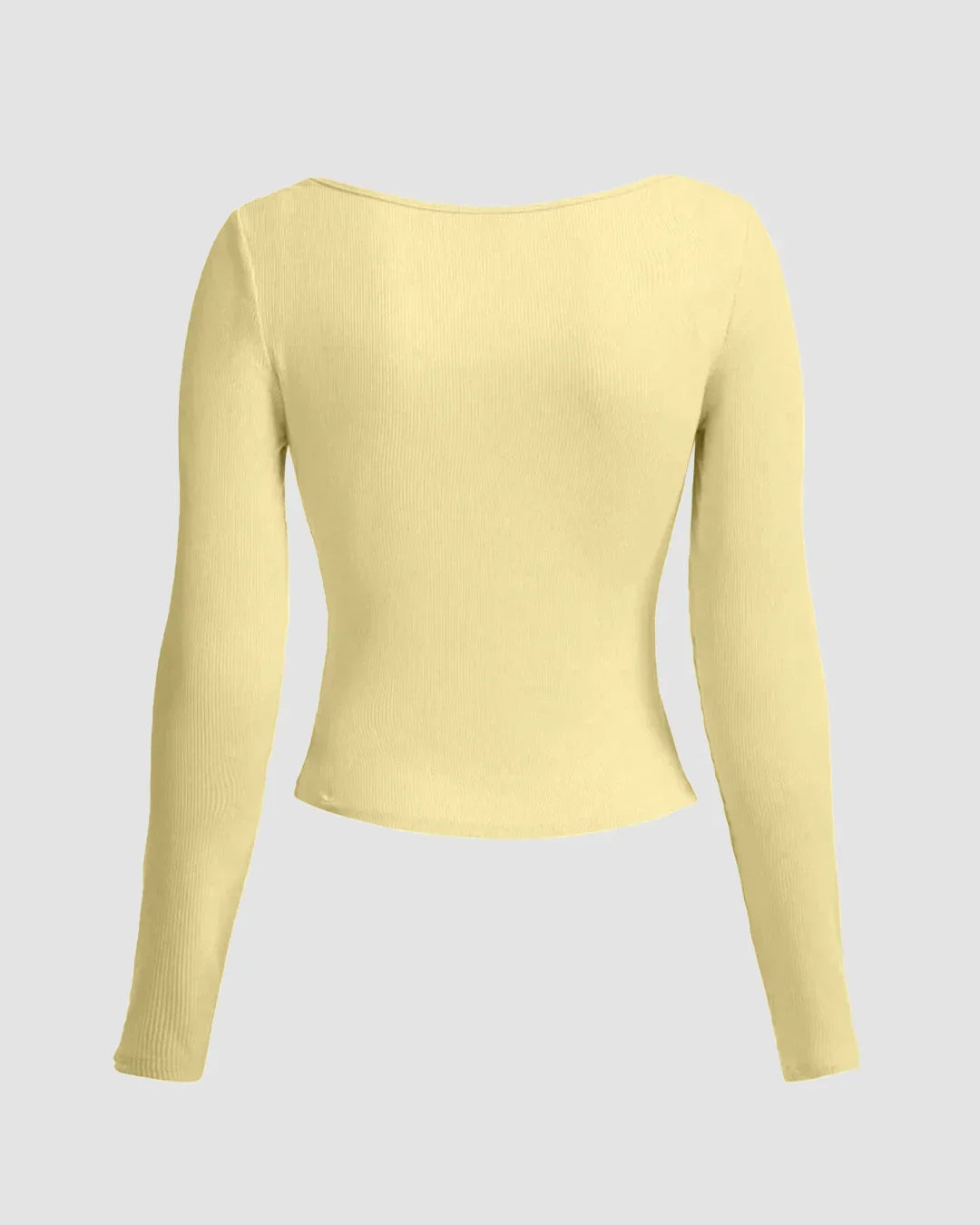 Vanilla Ruched Front Mesh Full Sleeve Top