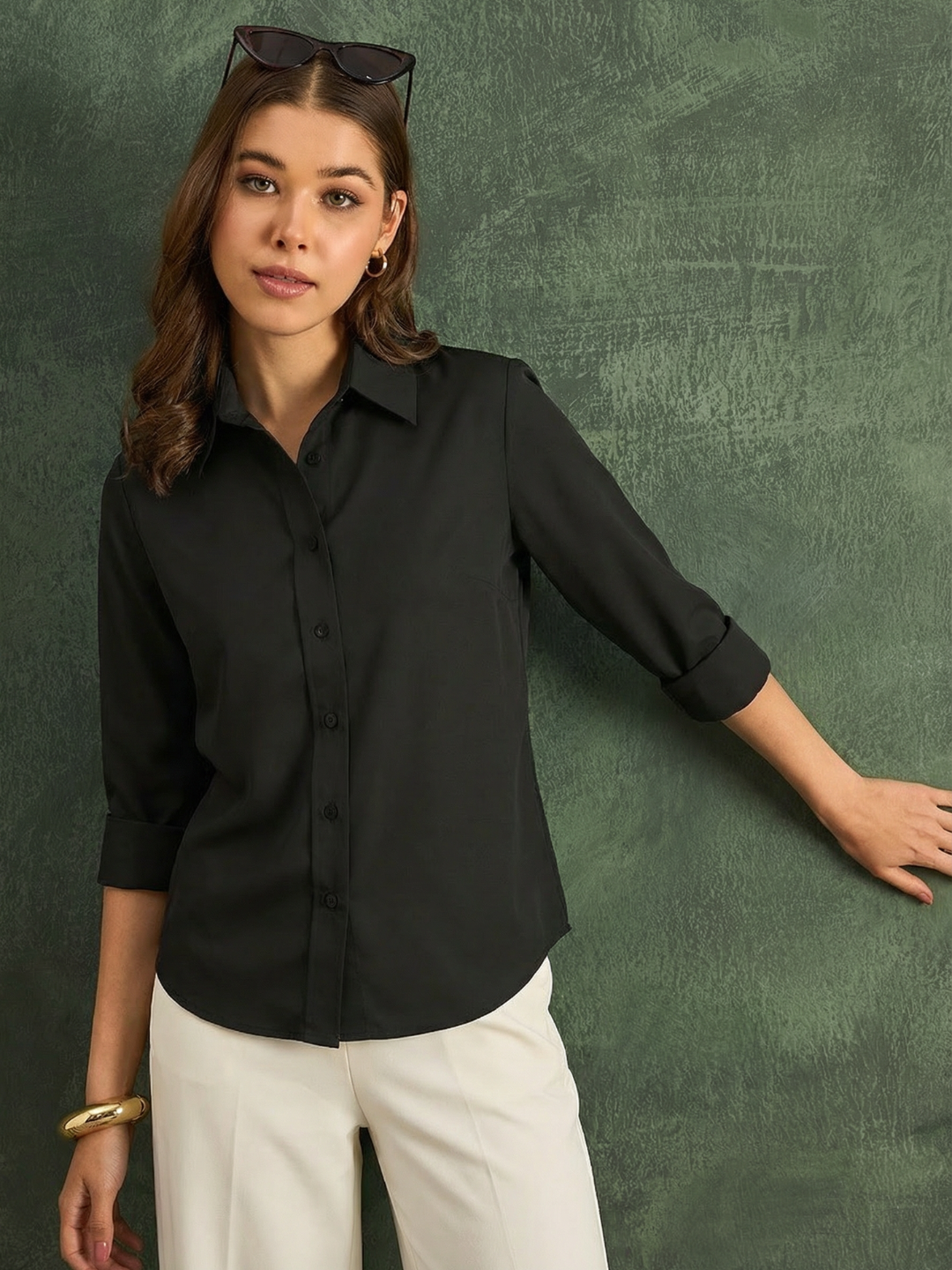 Pure Cotton Shirt - Pinkkup