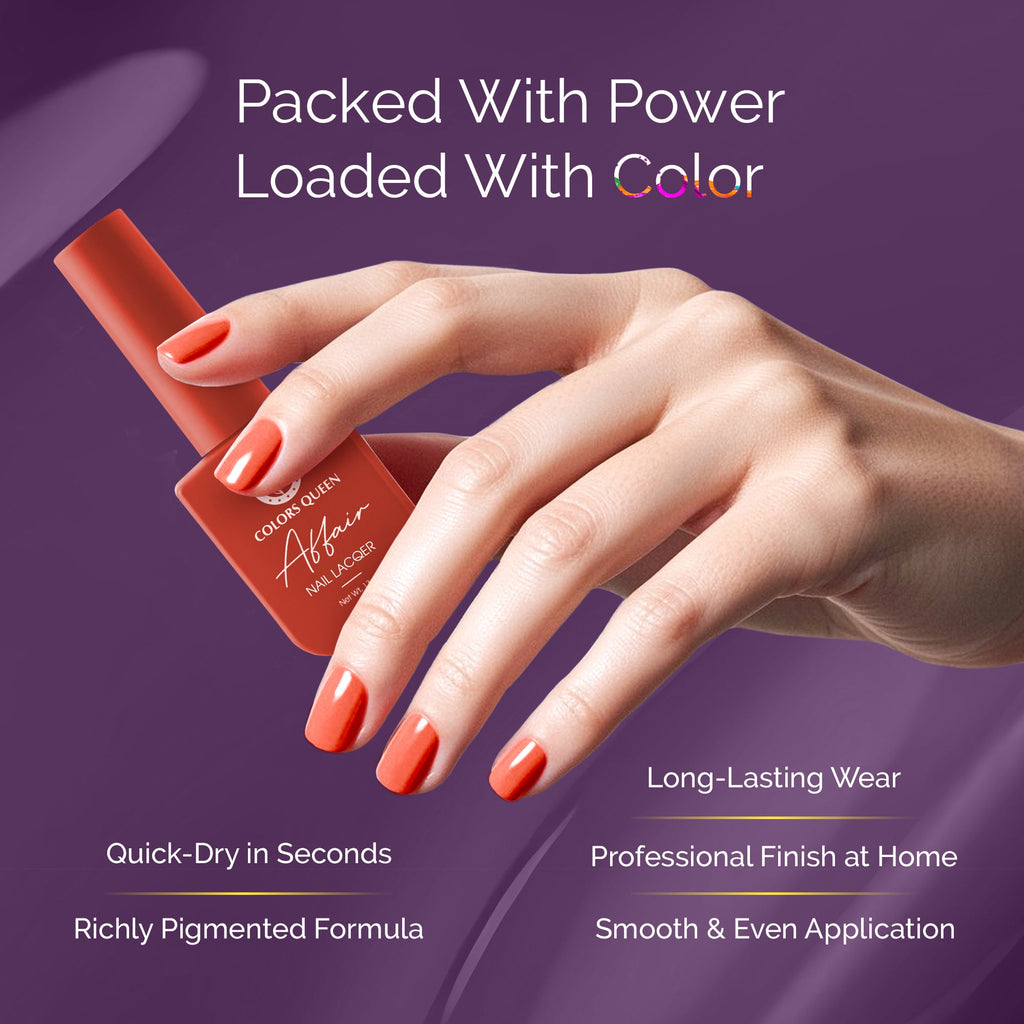 Nail Affair Nail Polish – Bold Colors  | 13ml