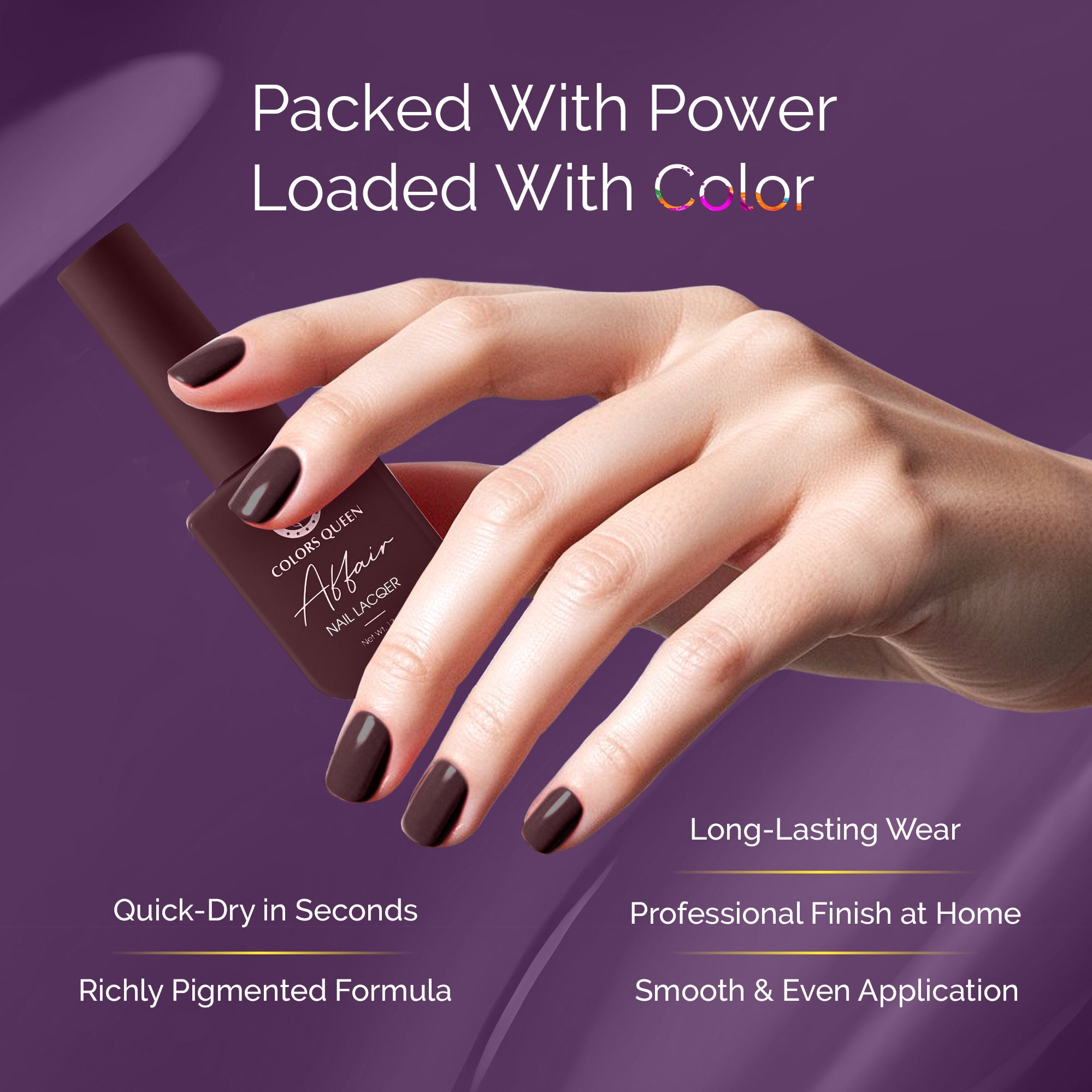 Nail Affair Nail Polish – Bold Colors  | 13ml